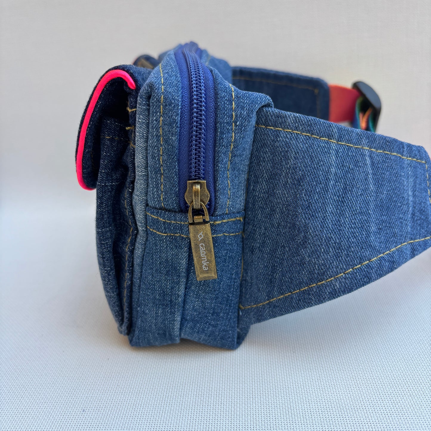 Riñonera Urban "♻️ Jeans Recycled ♻️" · Pieza Única Núm. 19008