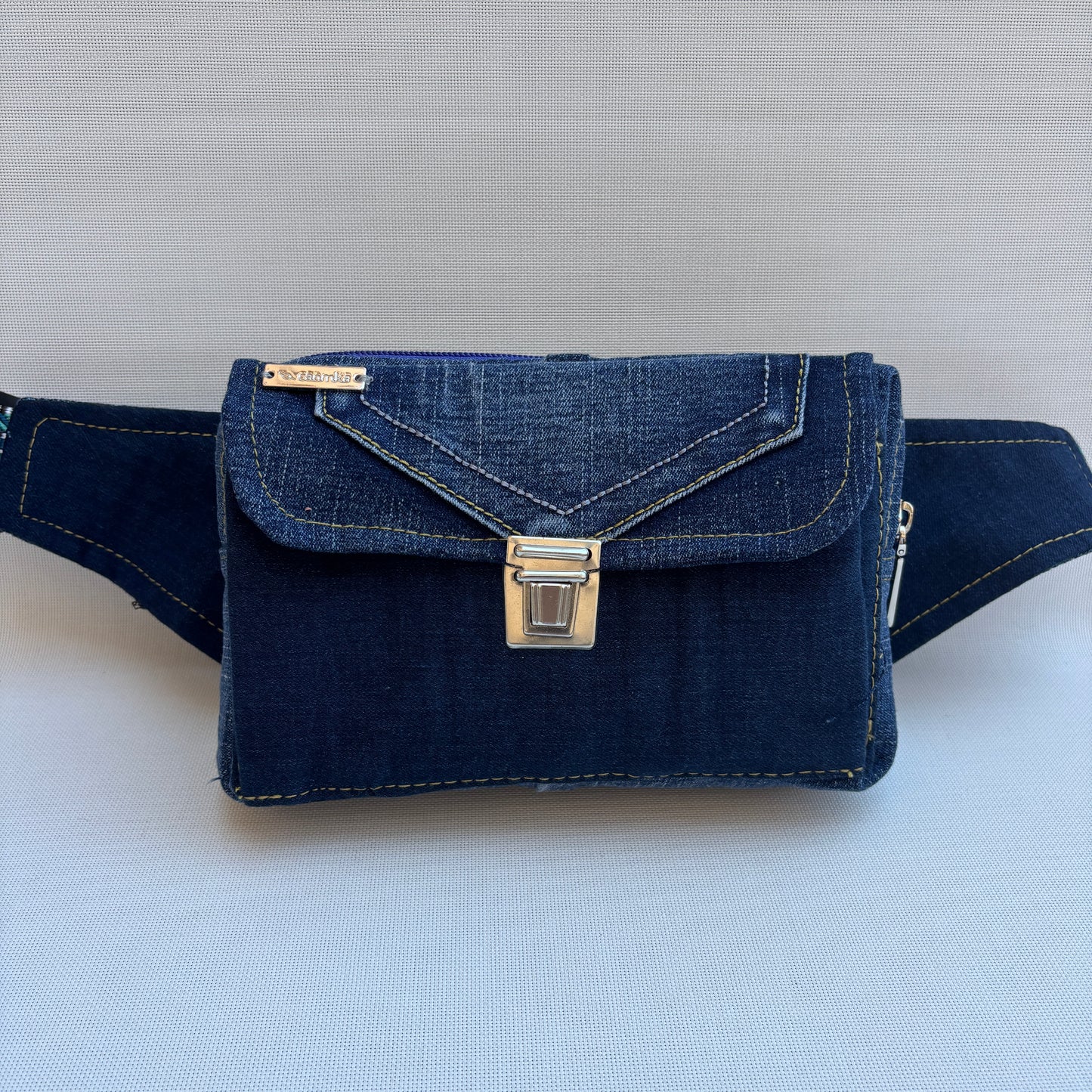 Riñonera Urban "♻️ Jeans Recycled Top ♻️" · Pieza Única Núm. 19006