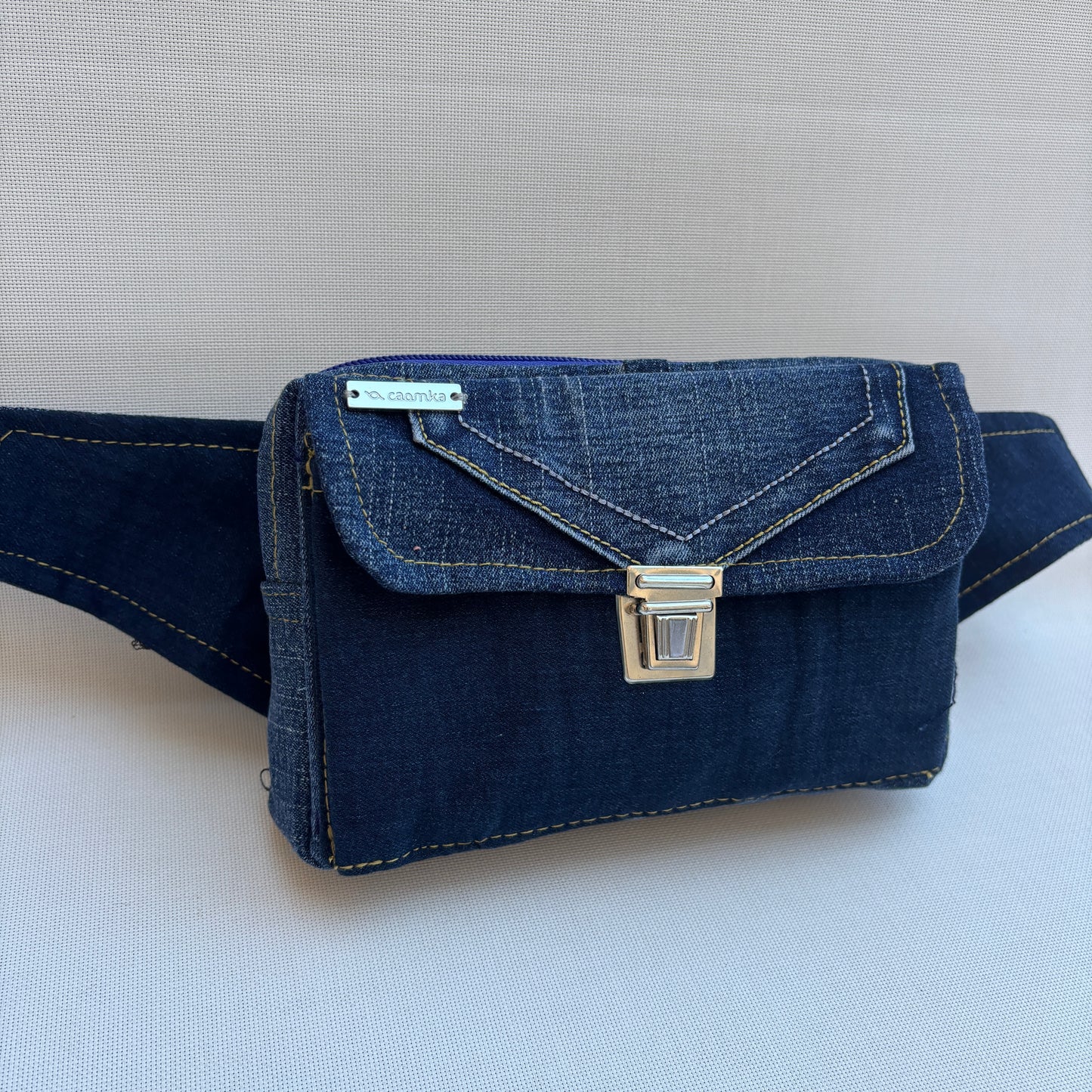 Riñonera Urban "♻️ Jeans Recycled Top ♻️" · Pieza Única Núm. 19006
