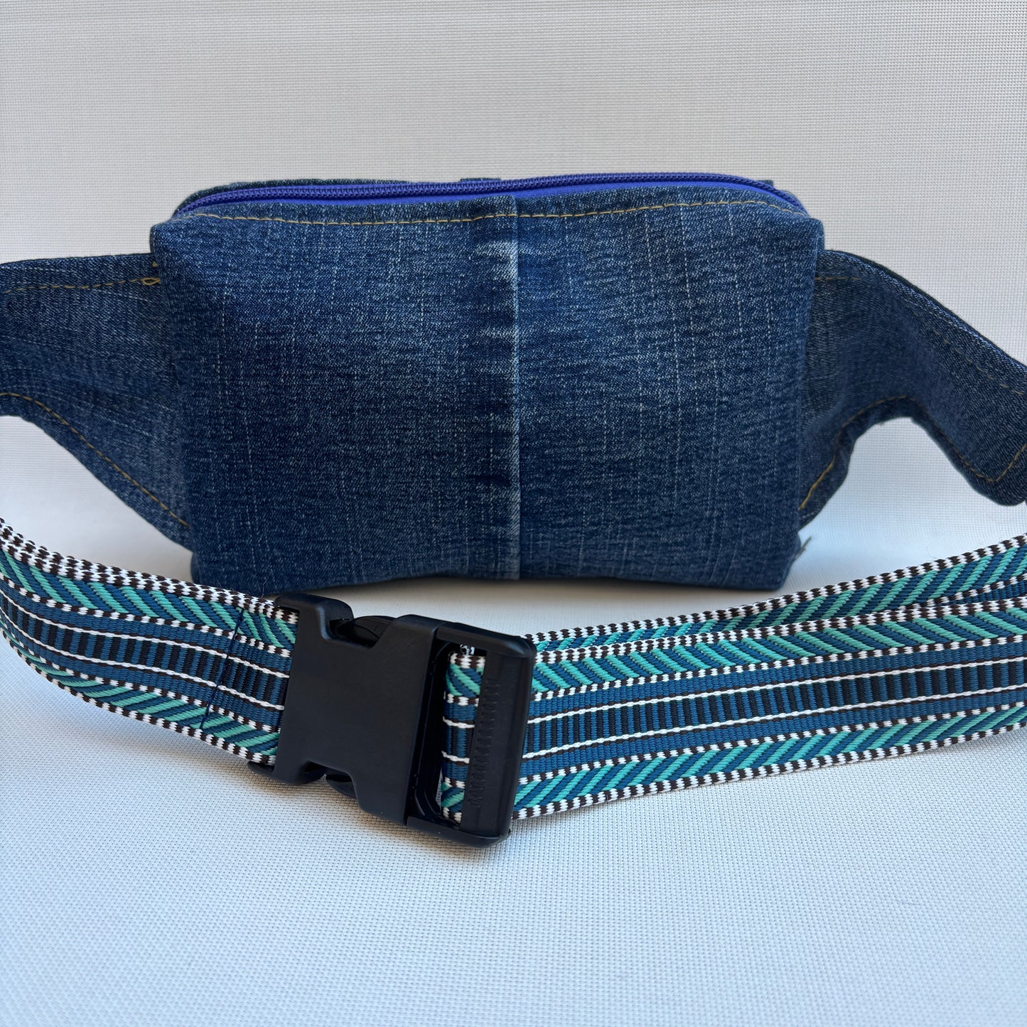Riñonera Urban "♻️ Jeans Recycled Top ♻️" · Pieza Única Núm. 19006