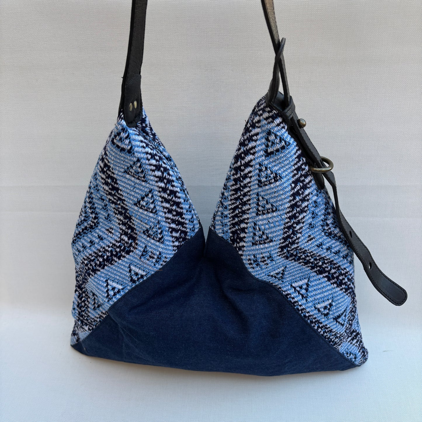 Bolso Violeta “Blue India Spirit" · Pieza Única Núm. 18948 (primeras piezas) en evolución.