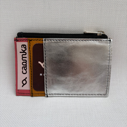 Monedero Micro CAOMKA · Piel natural · Pieza Única Núm. 16708