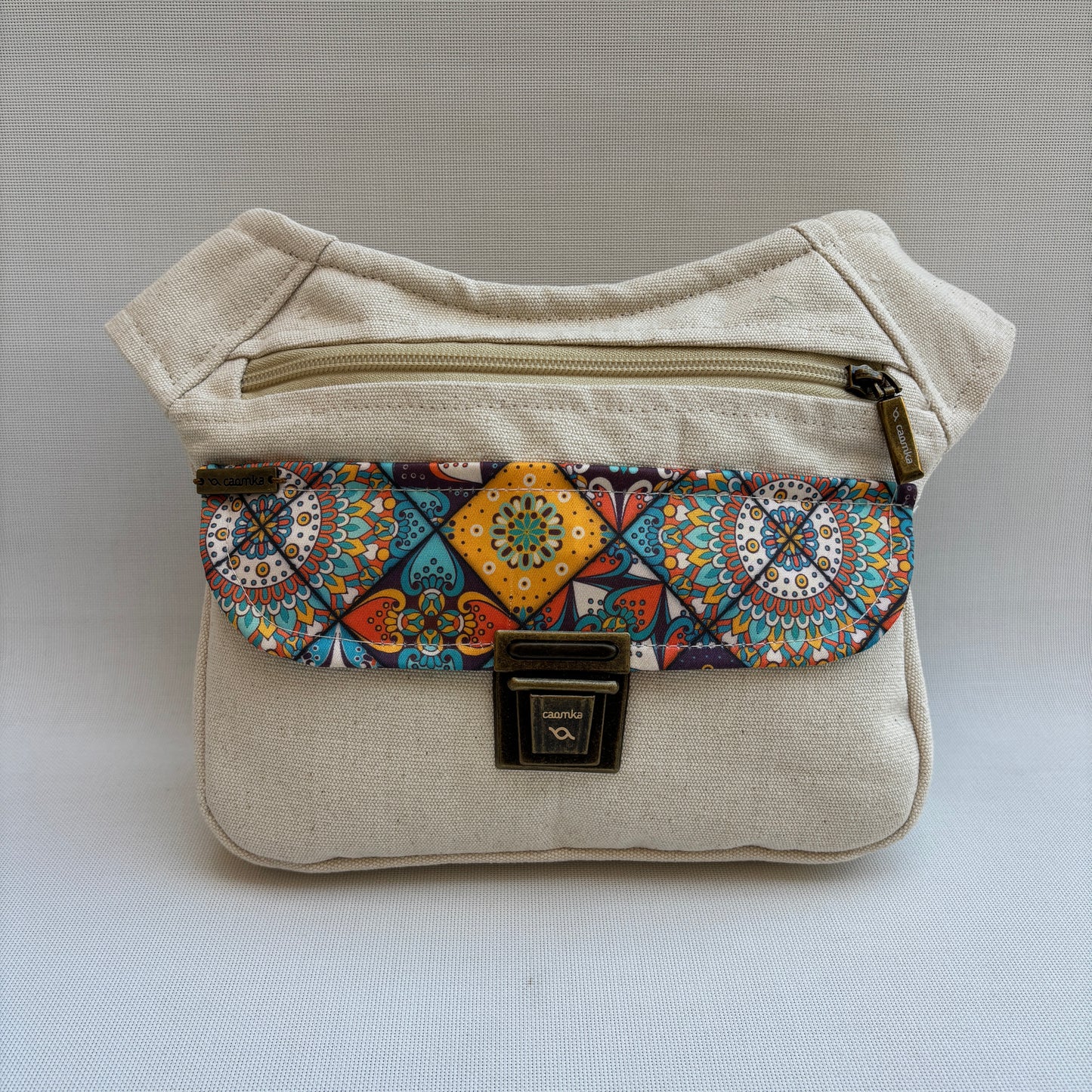 Riñonera "Special Mandalas Color Top" + Bolsillo trasero · Pieza Única Núm. 17457