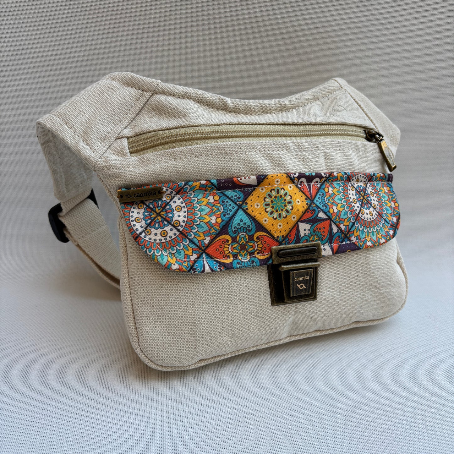 Riñonera "Special Mandalas Color Top" + Bolsillo trasero · Pieza Única Núm. 17457