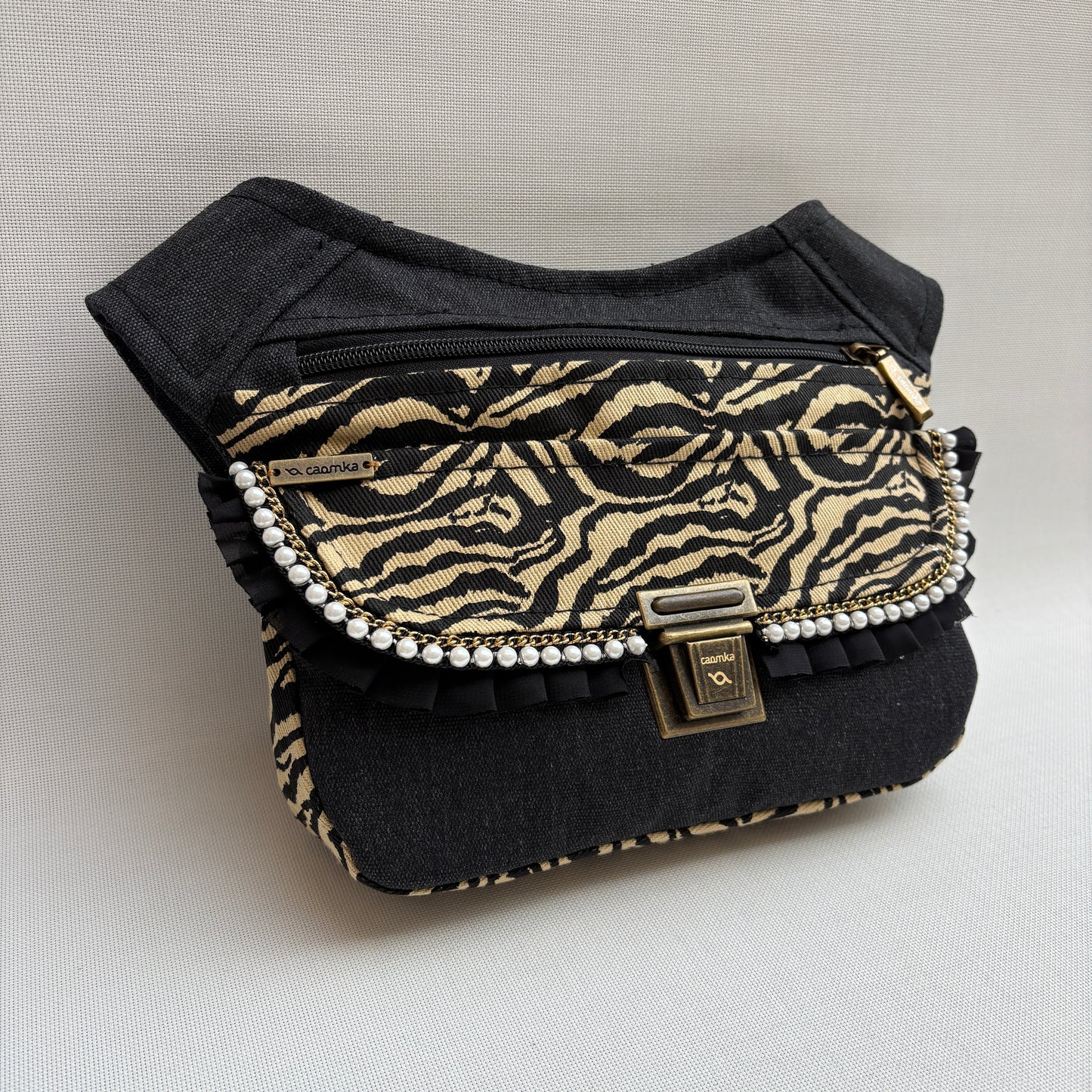 Riñonera "Special Animal Print" + Bolsillo trasero · Pieza Única Núm. 18381