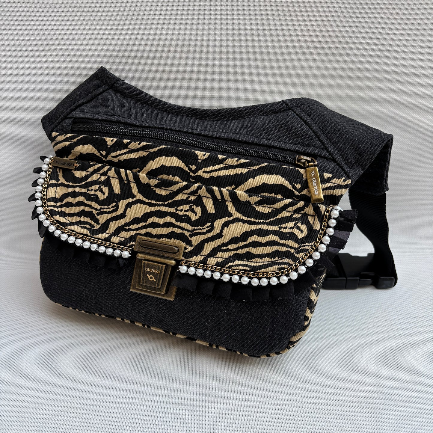 Riñonera "Special Animal Print" + Bolsillo trasero · Pieza Única Núm. 18381