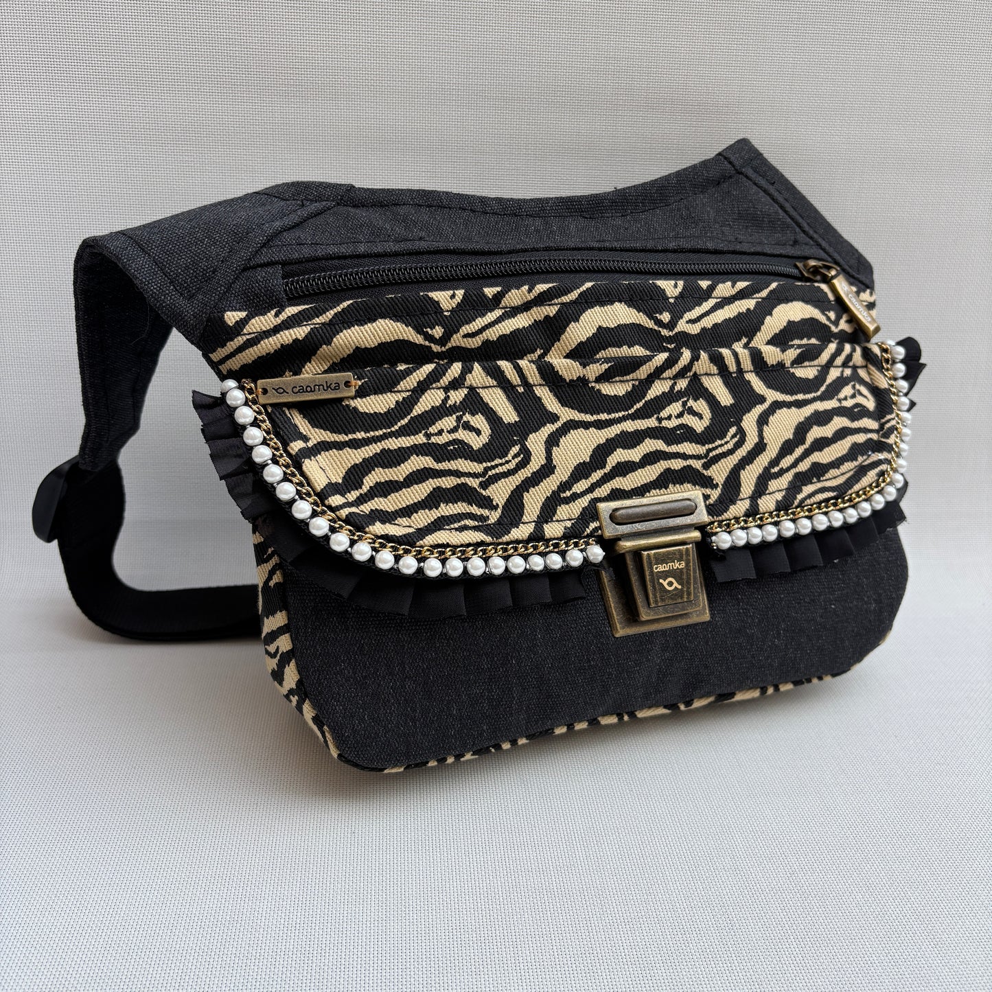 Riñonera "Special Animal Print" + Bolsillo trasero · Pieza Única Núm. 18381