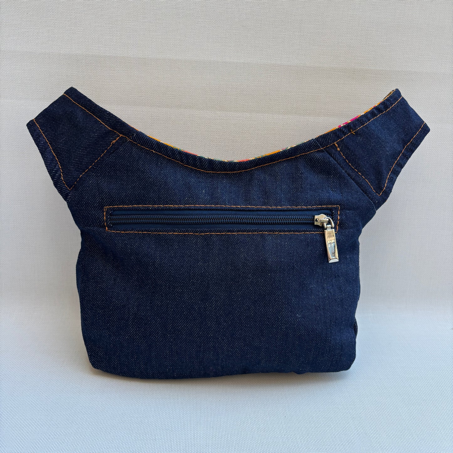 Riñonera "Jeans Denim Golden India" + Bolsillo trasero · Pieza Única Núm. 19017