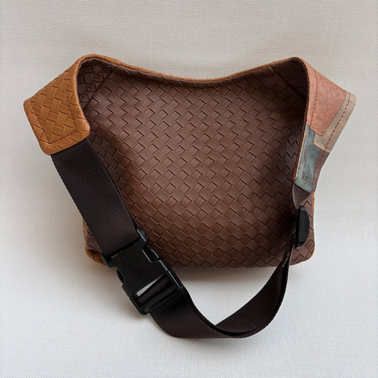 Riñonera "Special GeoWeave Terracotta" · Polipiel · Pieza única Núm. 18243