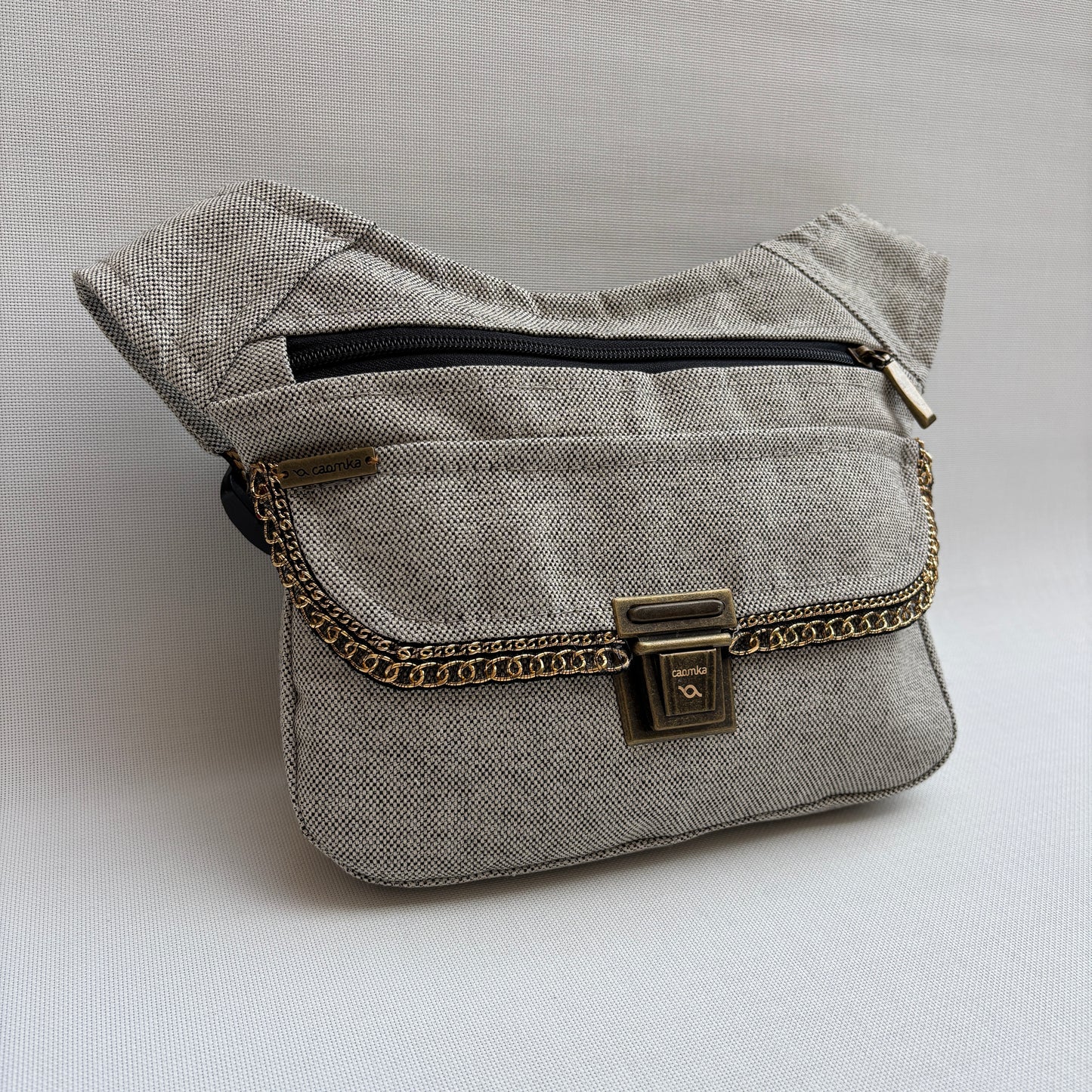 Riñonera "Elegant Autumn Top" · Pieza Única Núm. 18237