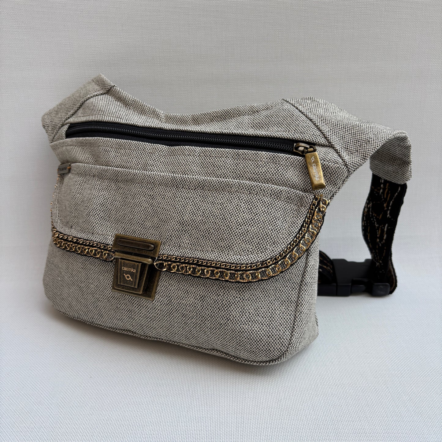 Riñonera "Elegant Autumn Top" · Pieza Única Núm. 18237