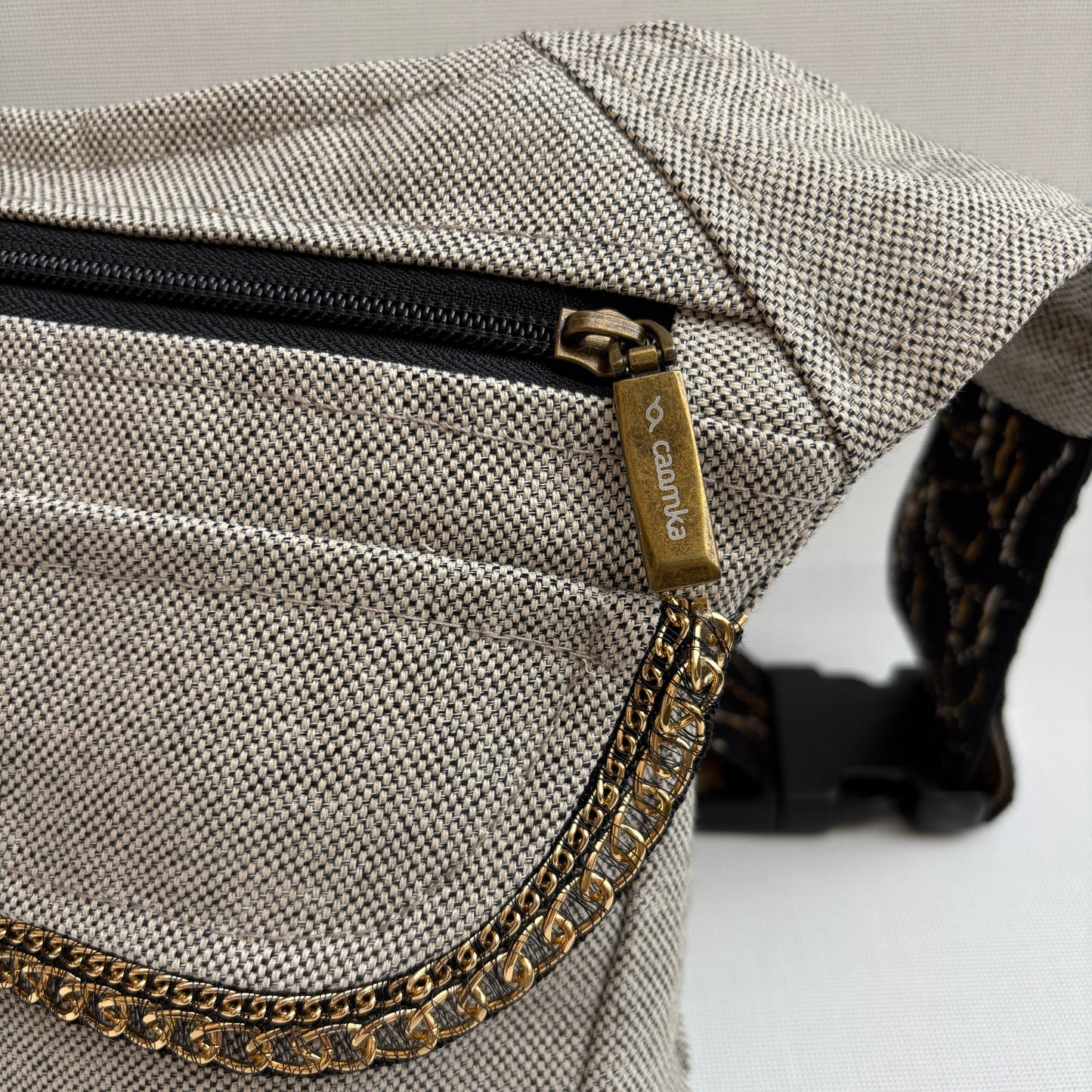 Riñonera "Elegant Autumn Top" · Pieza Única Núm. 18237