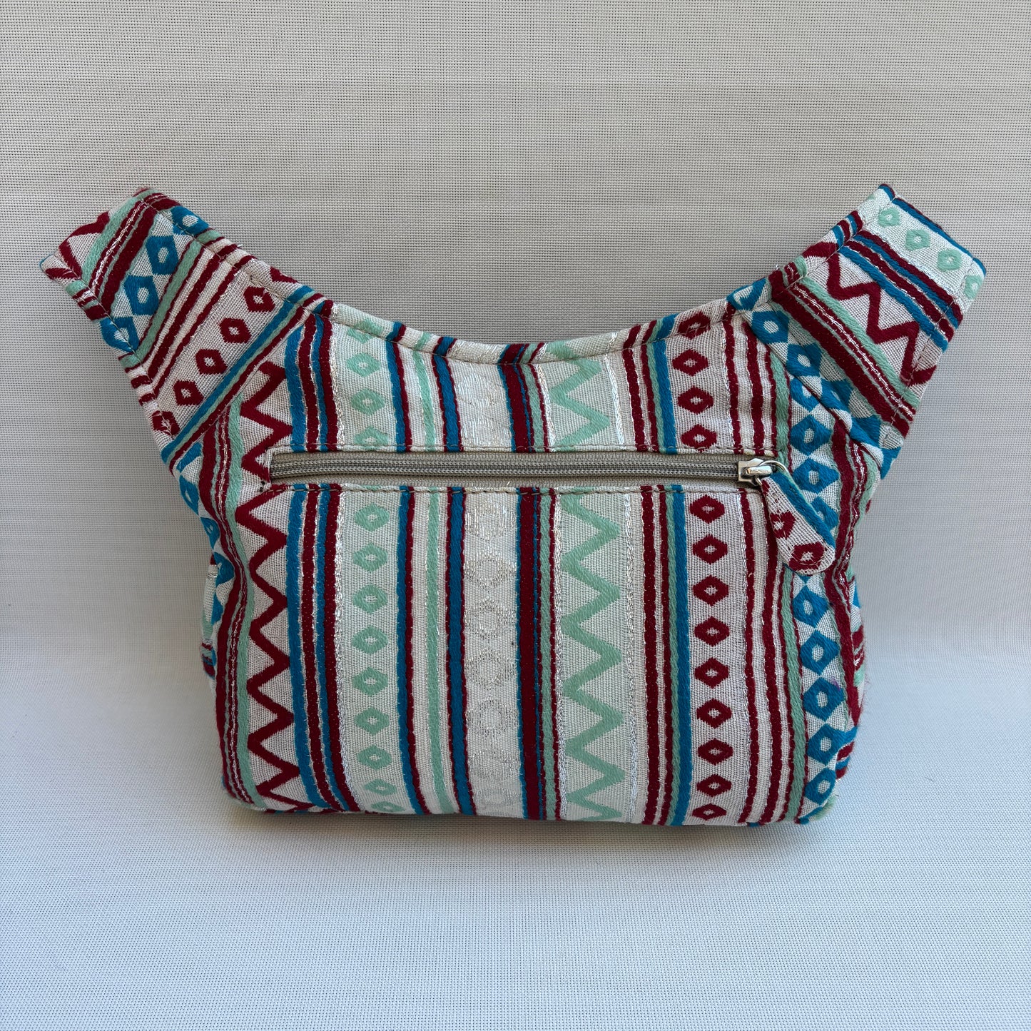 Riñonera "Velvet Silver India" + Bolsillo trasero · Pieza Única Especial Núm. 19000