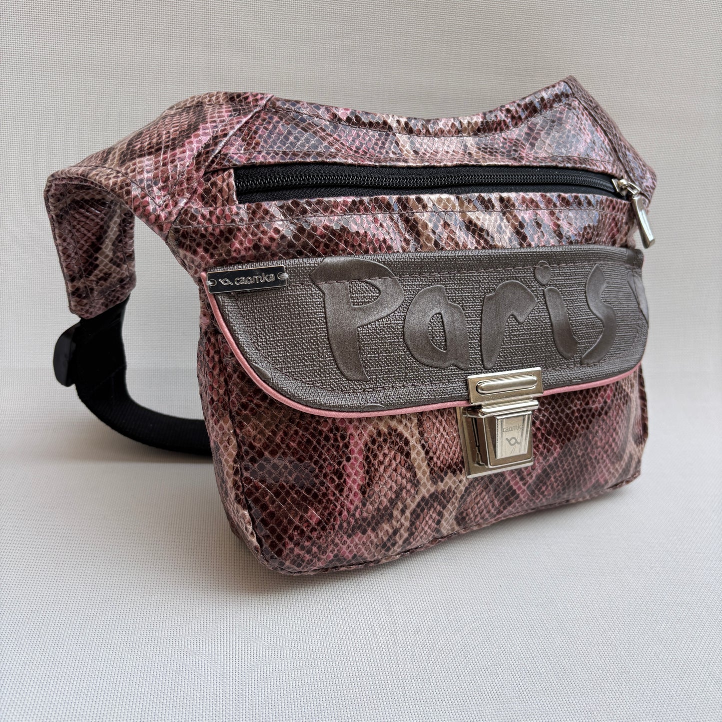 Riñonera "Special PARIS Animal Print" · Polipiel · Pieza Única Núm. 18238