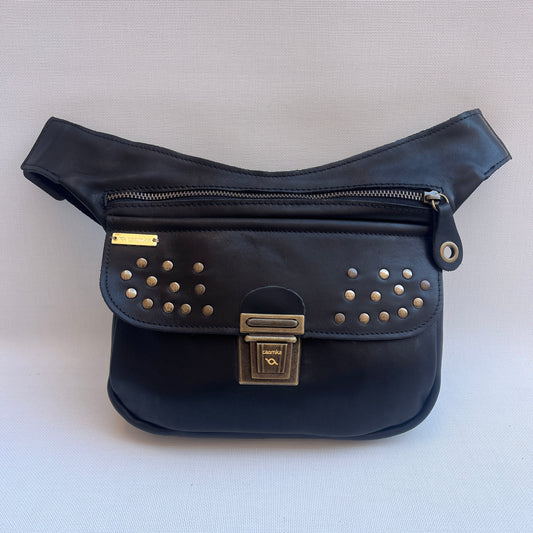 Premium Black & Old Gold · Piel natural BioCuir® · Pieza Exclusiva Núm. 15008