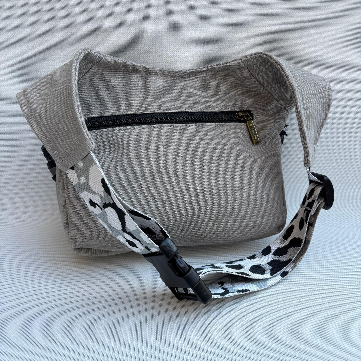 Riñonera Swarovski "Luxury Top" +  Bolsillo trasero · Pieza Única Núm. 17516