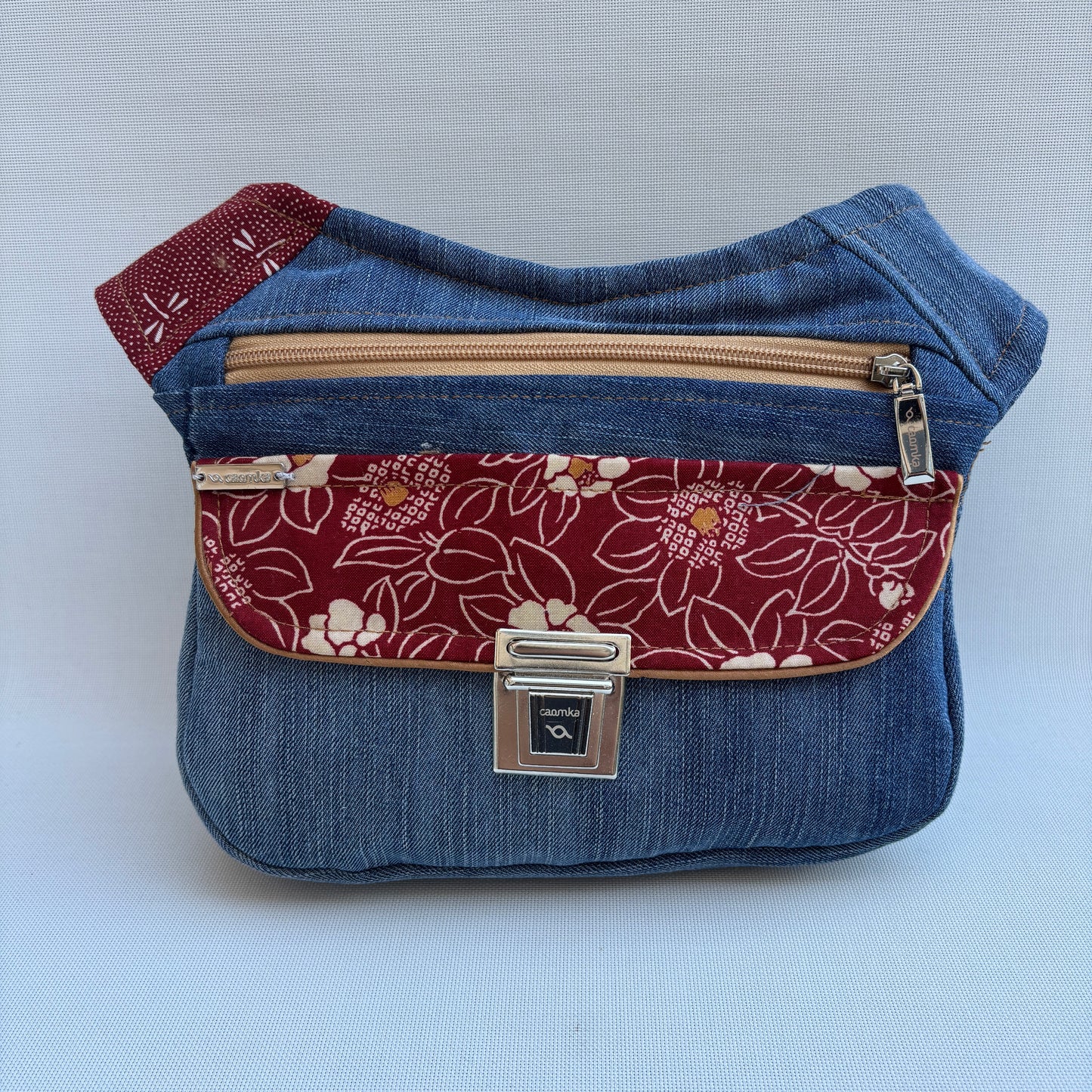 Riñonera "Japanese Top" ♻️ Jeans Recycled ♻️ · Pieza Única Núm. 17547