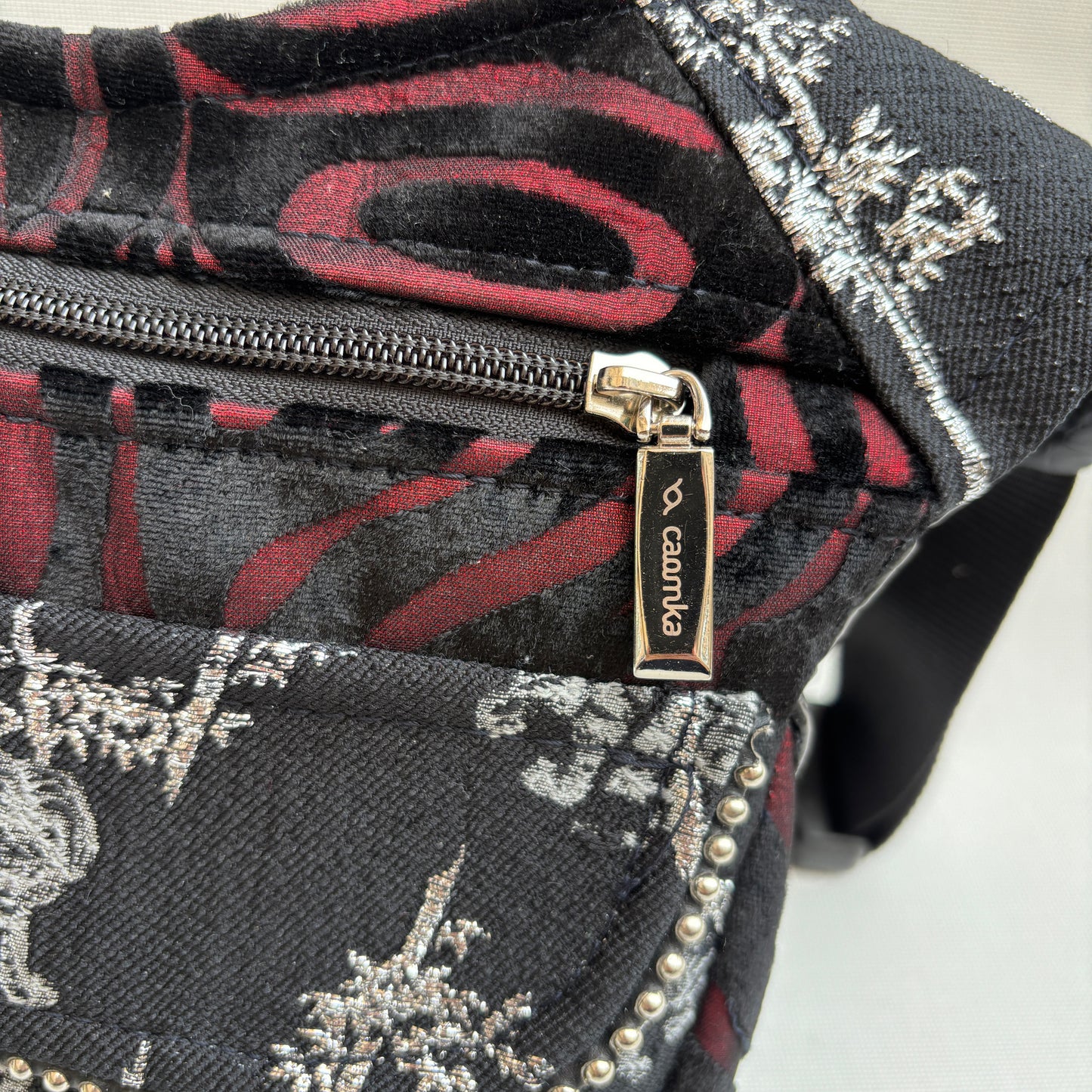 Riñonera "Special Belvet Tiger Luxury" + Bolsillo trasero · Polipiel · Pieza única Núm. 18256