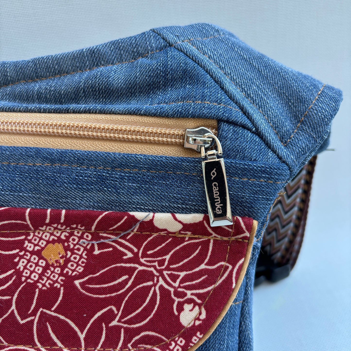 Riñonera "Japanese Top" ♻️ Jeans Recycled ♻️ · Pieza Única Núm. 17547