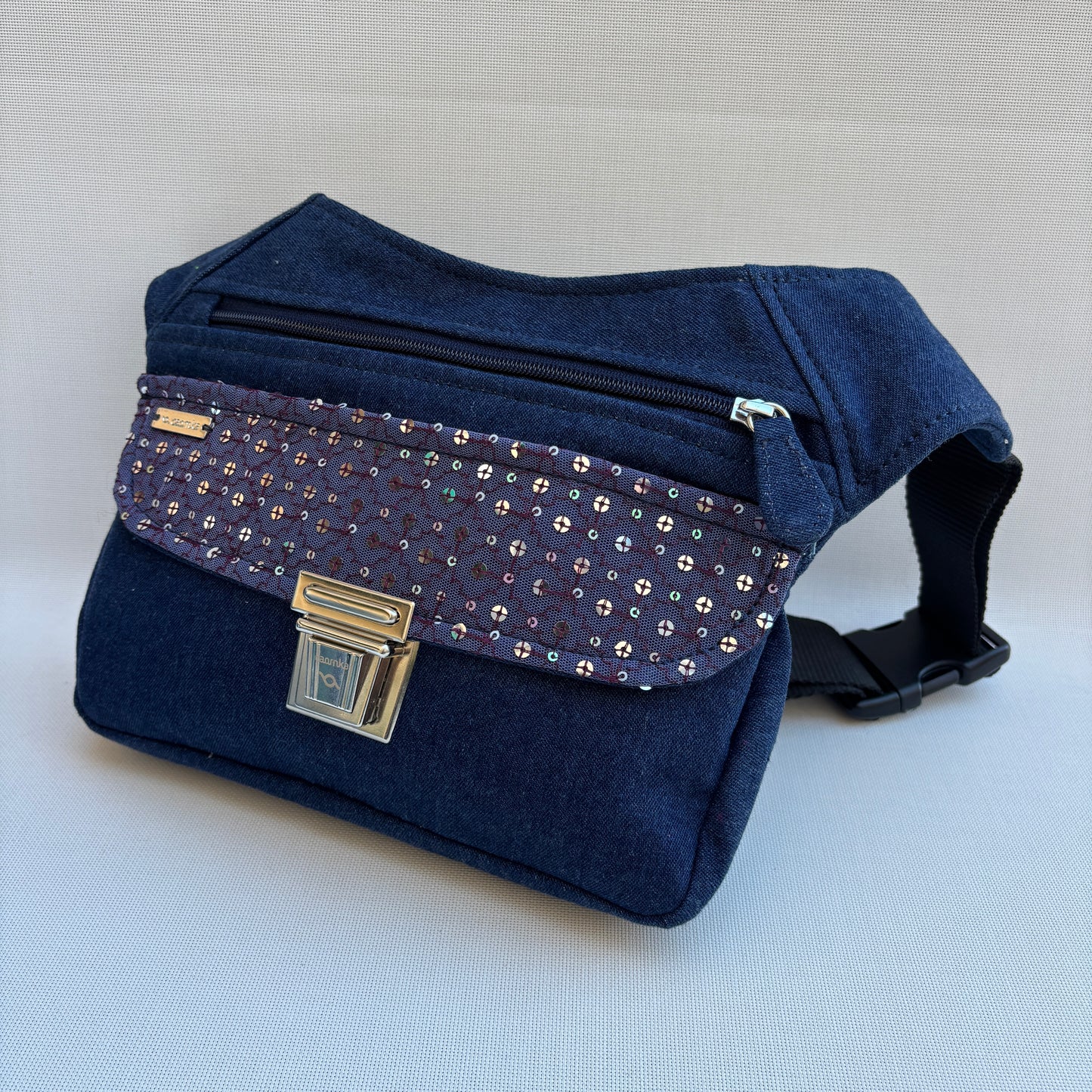 Riñonera "Special Jeans Brili" + Bolsillo trasero · Pieza Única Núm. 19030