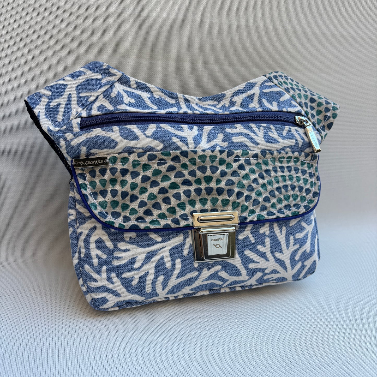 Riñonera "Special Coral Top" + Bolsillo trasero · Pieza Única Núm. 19029