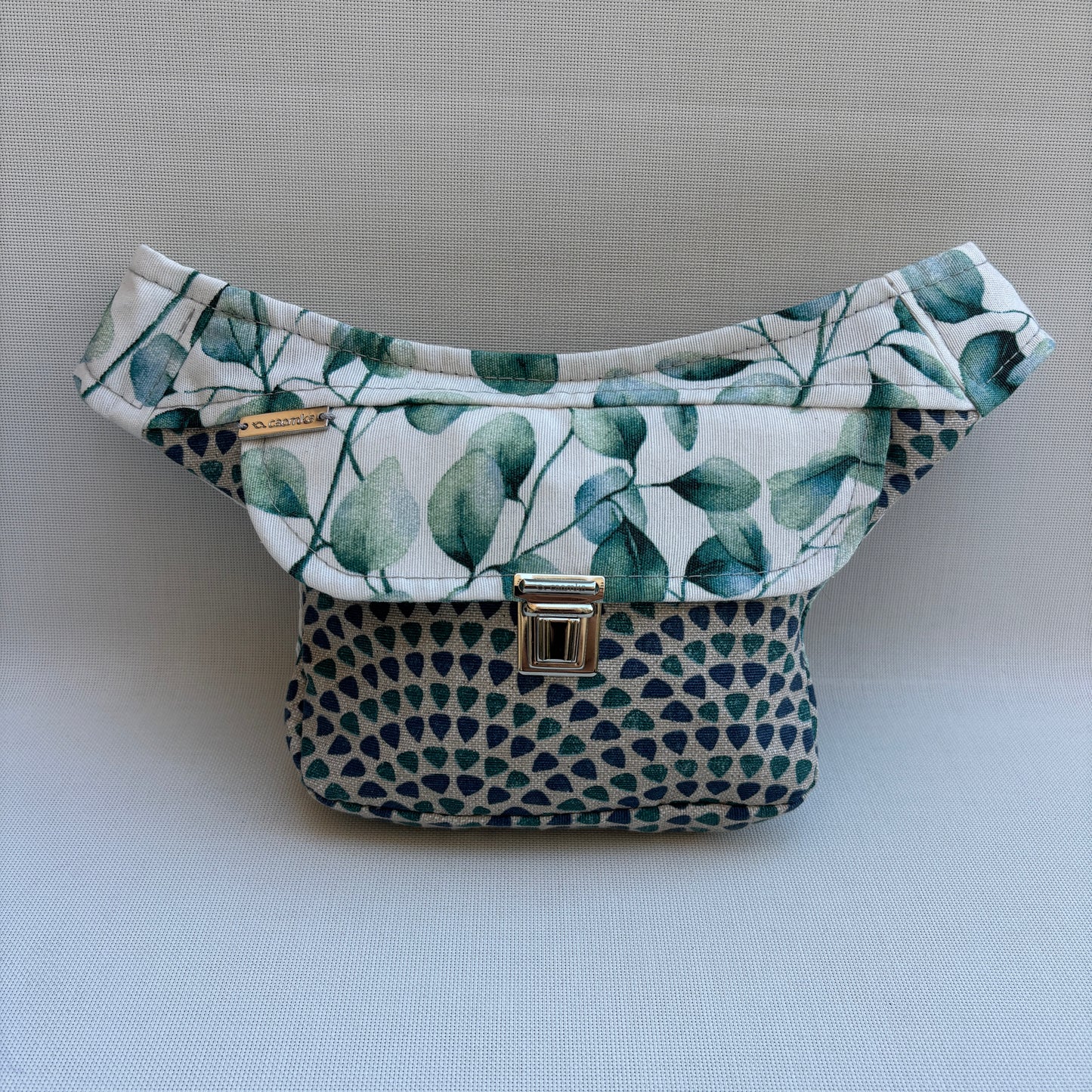 Riñonera Mini "Special Natura" + Bolsillo trasero extra · Pieza Única Núm. 19028