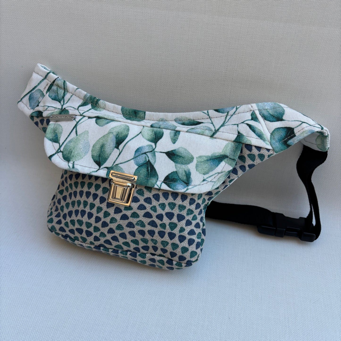 Riñonera Mini "Special Natura" + Bolsillo trasero extra · Pieza Única Núm. 19028