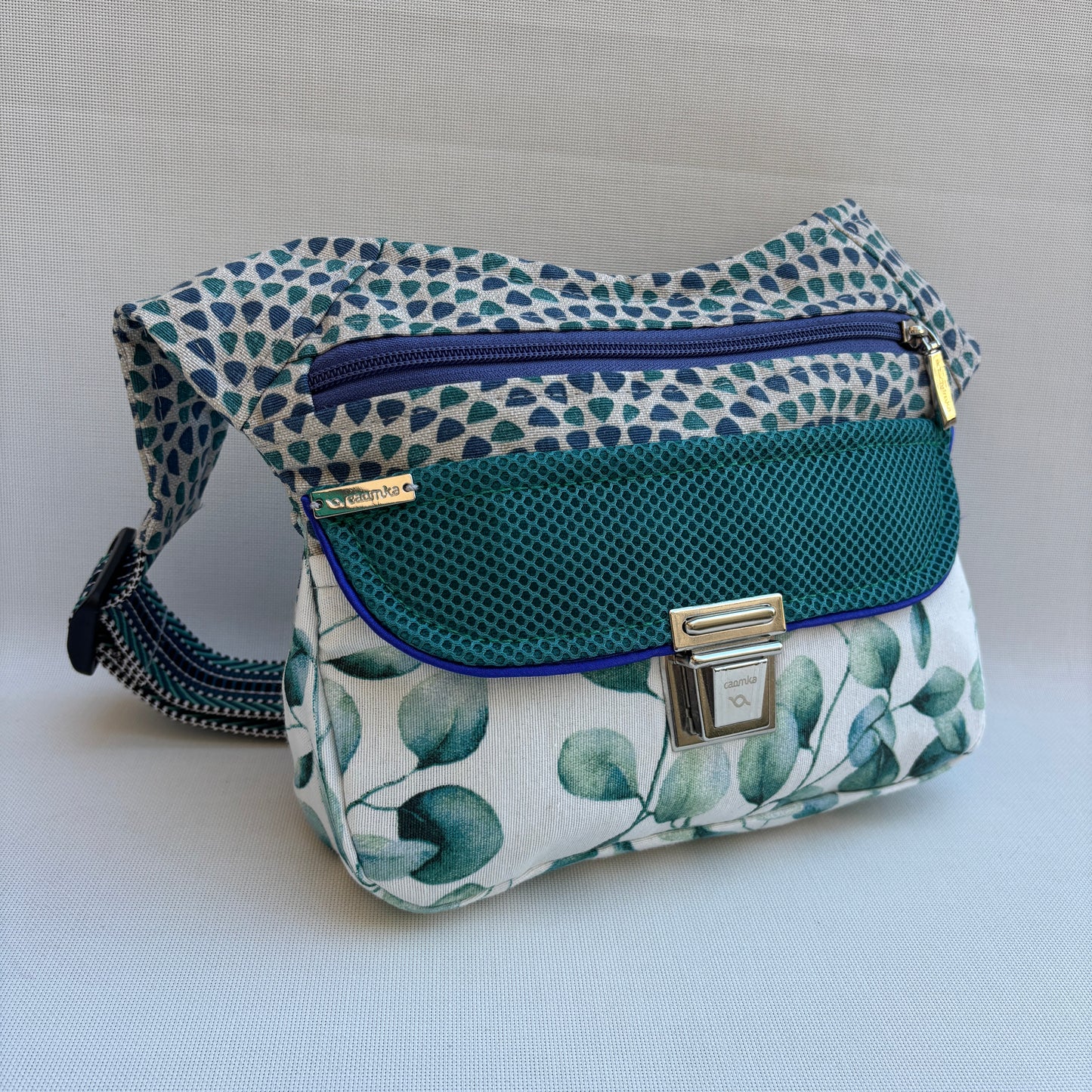 Riñonera "Special Greens Top" + Bolsillo trasero · Pieza Única Núm. 19027