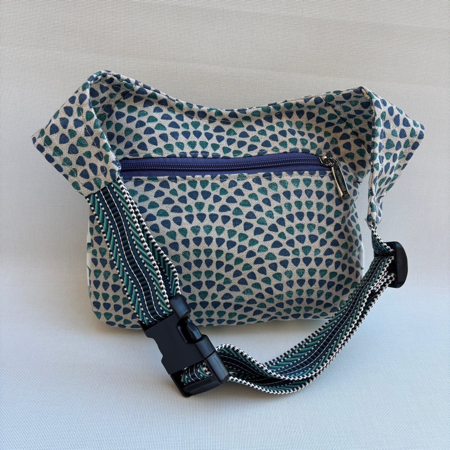 Riñonera "Special Greens Top" + Bolsillo trasero · Pieza Única Núm. 19027