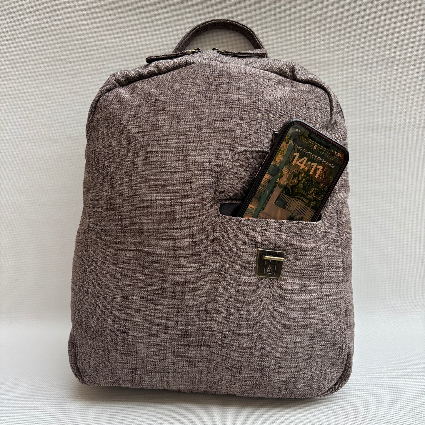 Mochila Urban "Marrón" · Pieza Exclusiva núm. 18247