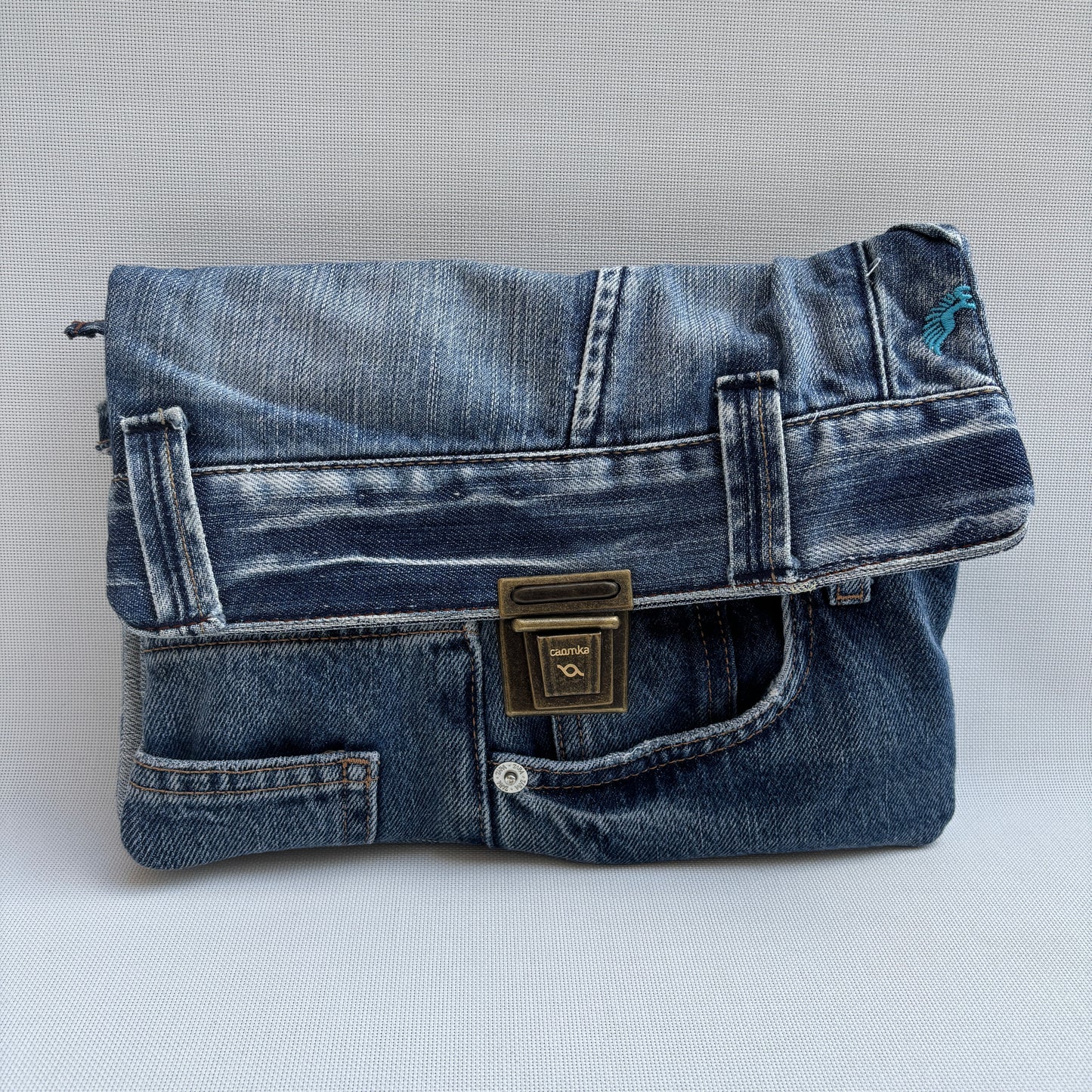 Bolso, bandolera vaquero ♻️ Jeans Recycled ♻️ · Pieza Única Núm. 17473