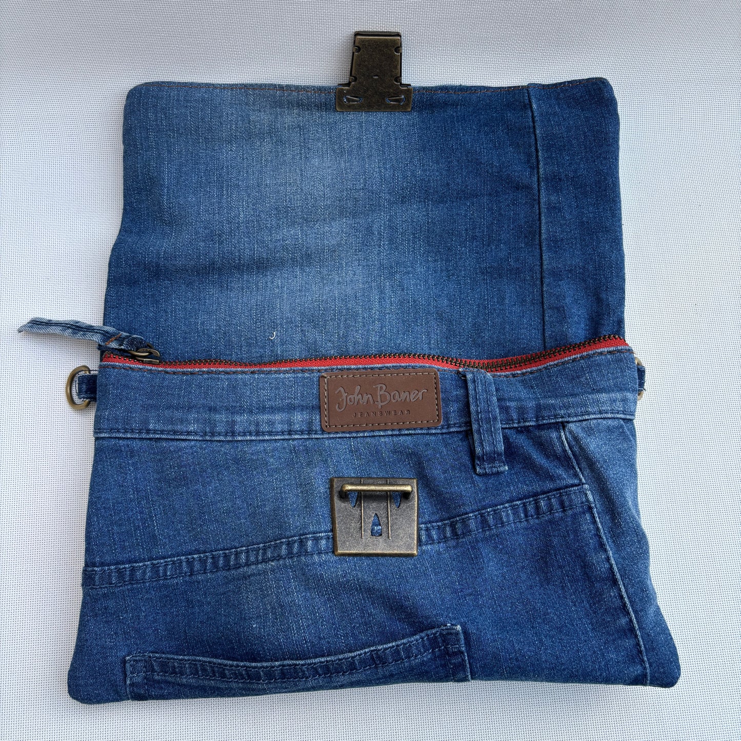 Bolso, bandolera vaquero ♻️ Jeans Recycled ♻️ · Pieza Única Núm. 17474