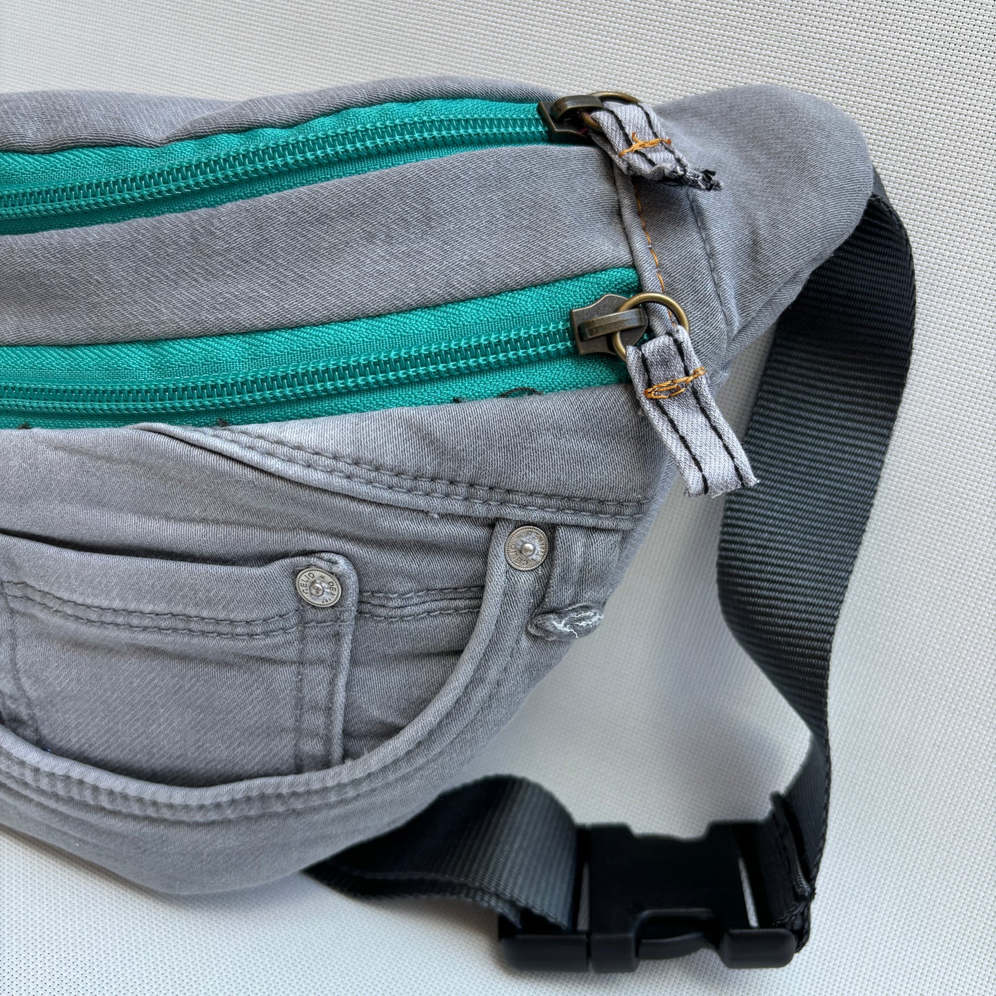 Retro Chic ♻️ Jeans Recycled ♻️ · Edición Limitada · Pieza Única Núm. 15979