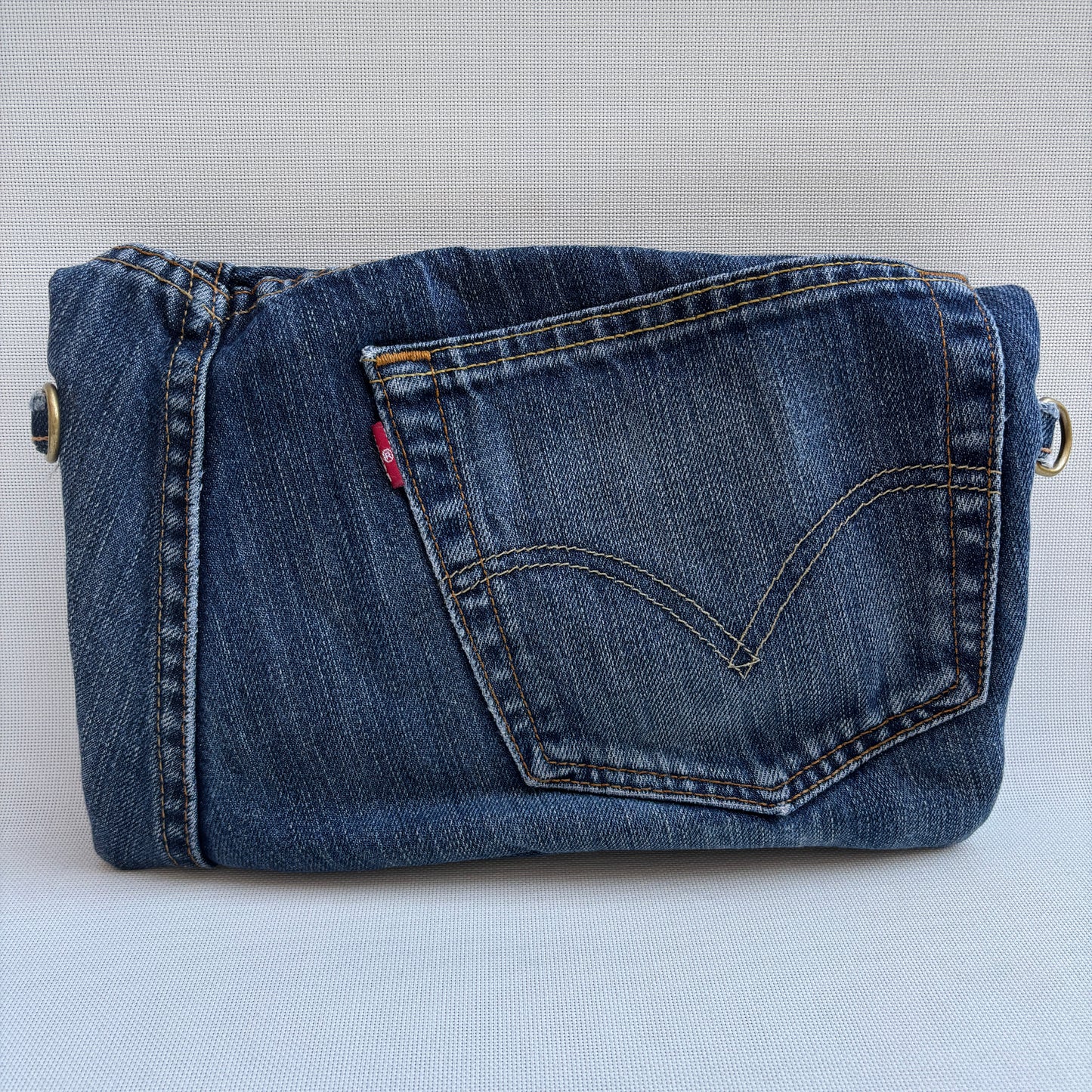 ♻️ Jeans Recycled ♻️ Einzelstück Nr. 11975
