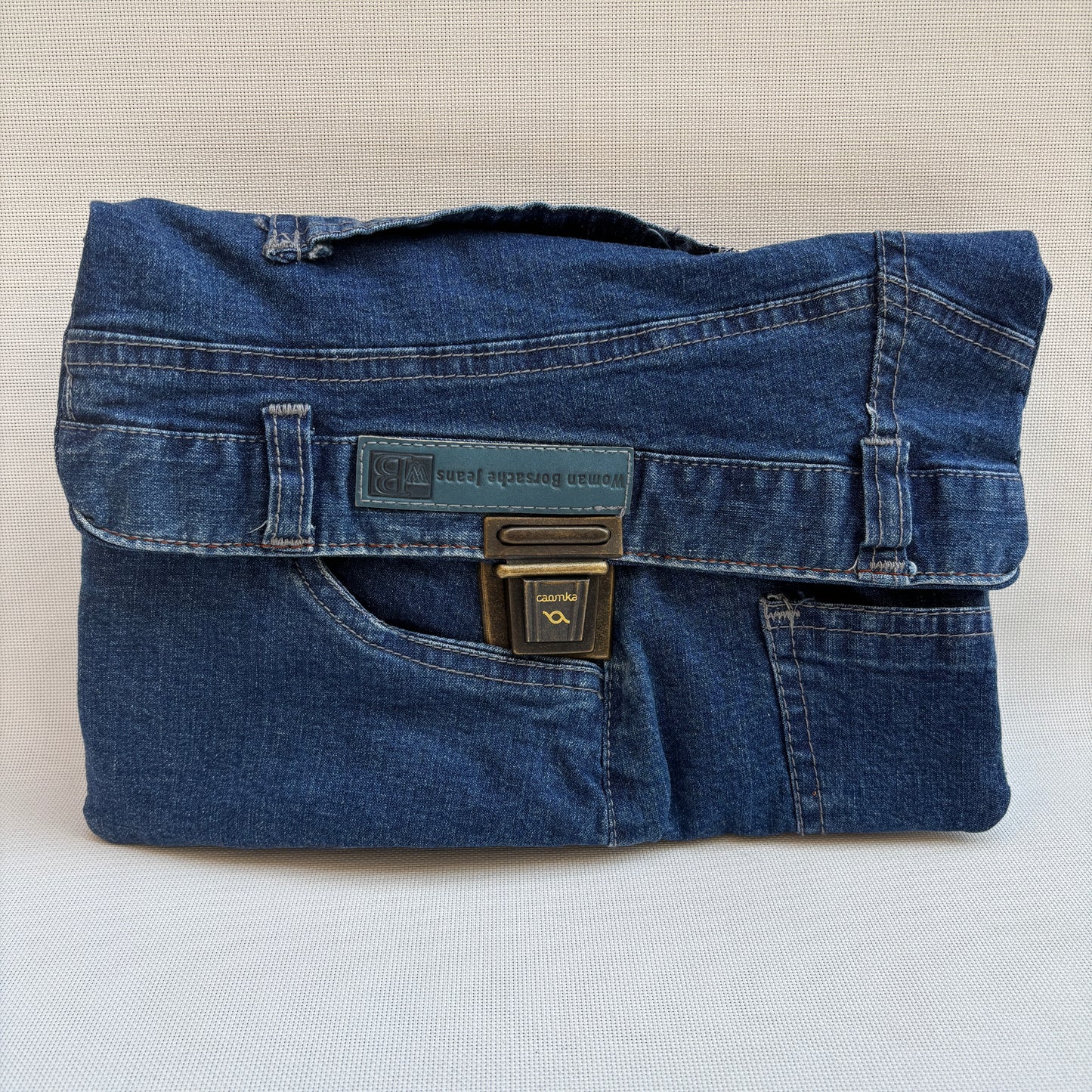 ♻️ Jeans Recycled ♻️ Einzelstück Nr. 11975