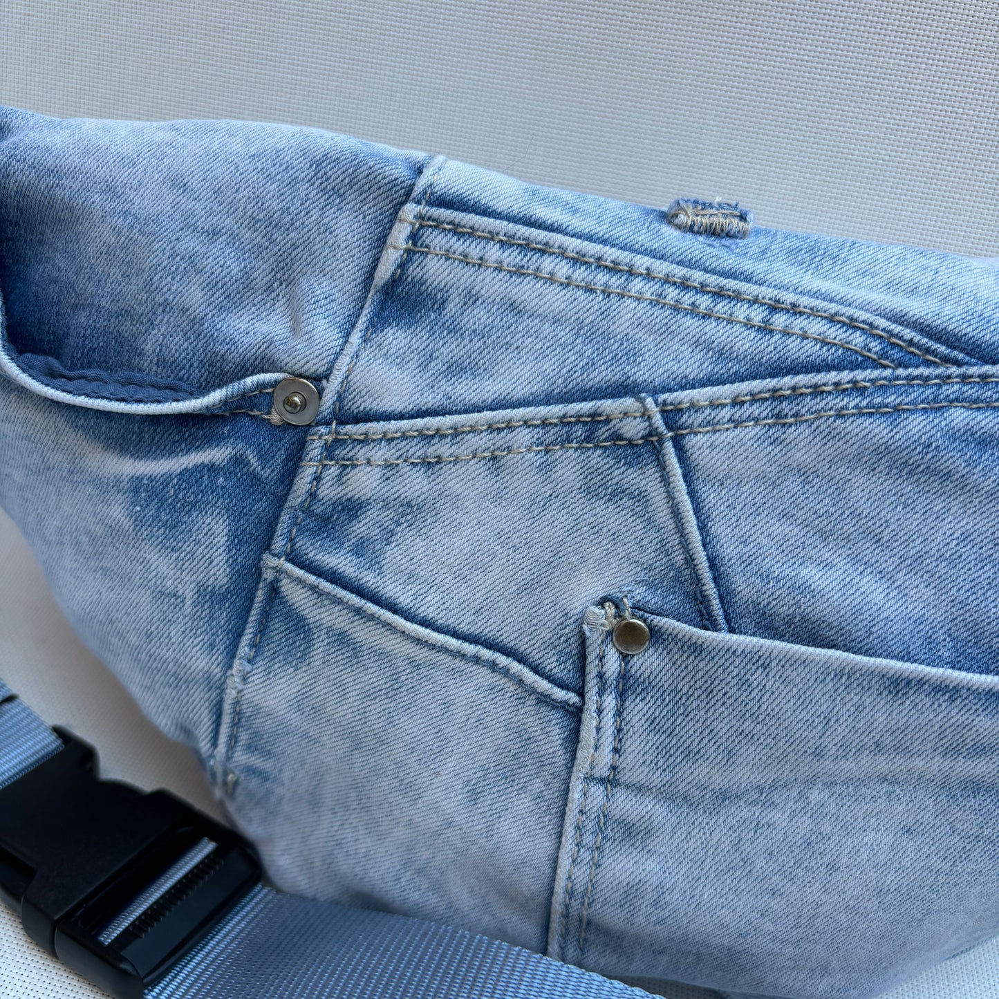 Retro Chic ♻️ Jeans Recycled ♻️ · Edición Limitada · Pieza Única Núm. 15980