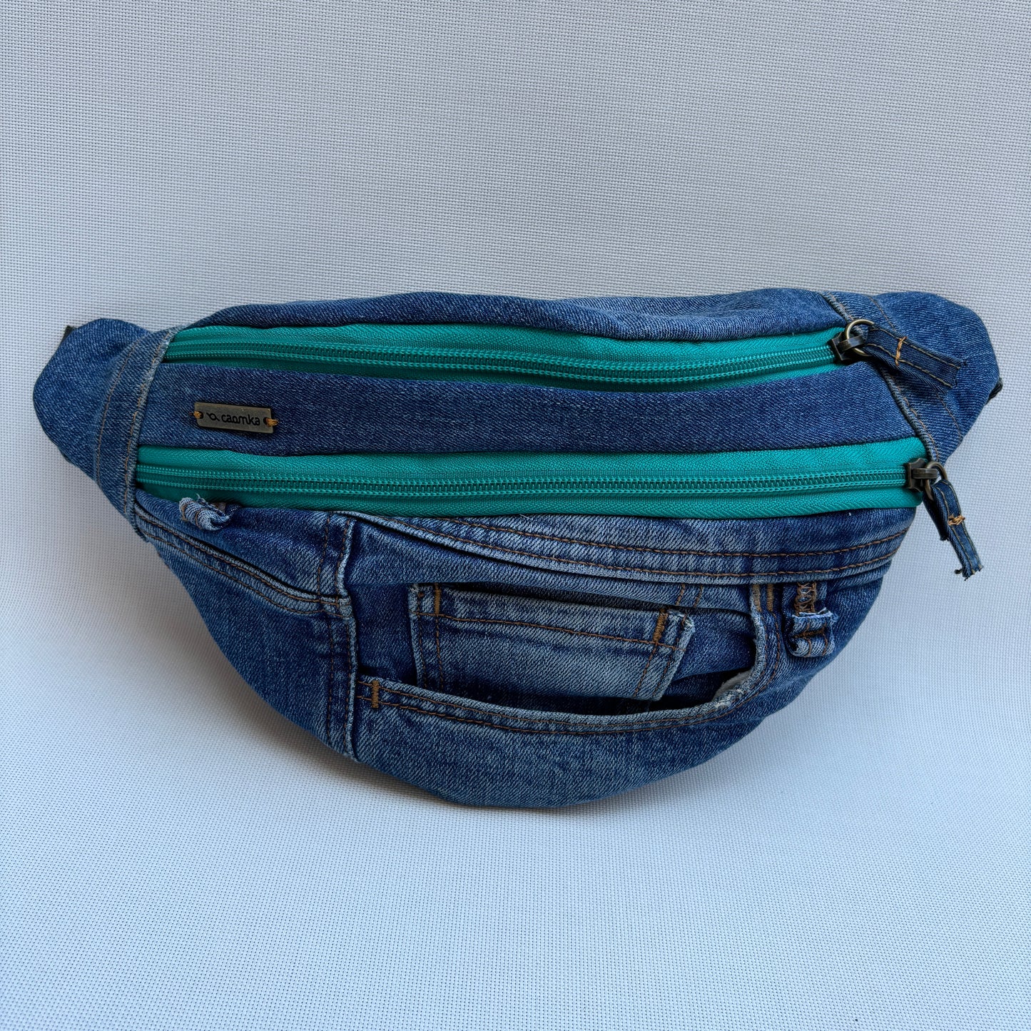 Maxi Retro Chic ♻️ Jeans Recycled ♻️ · Limited Edition · Einzelstück Nr. 12776