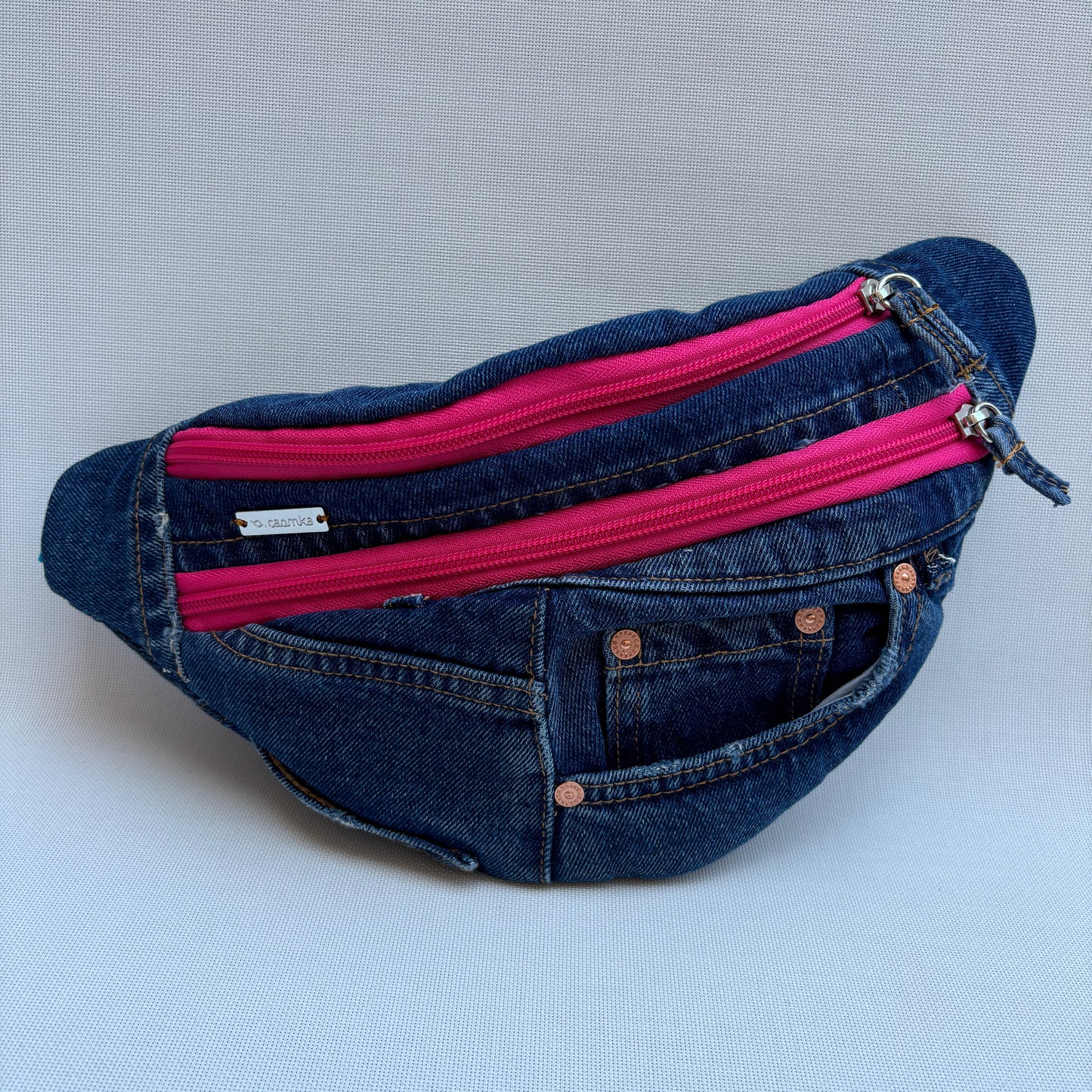 Retro Chic ♻️ Jeans Recycled ♻️ · Edición Limitada · Pieza Única Núm. 15982