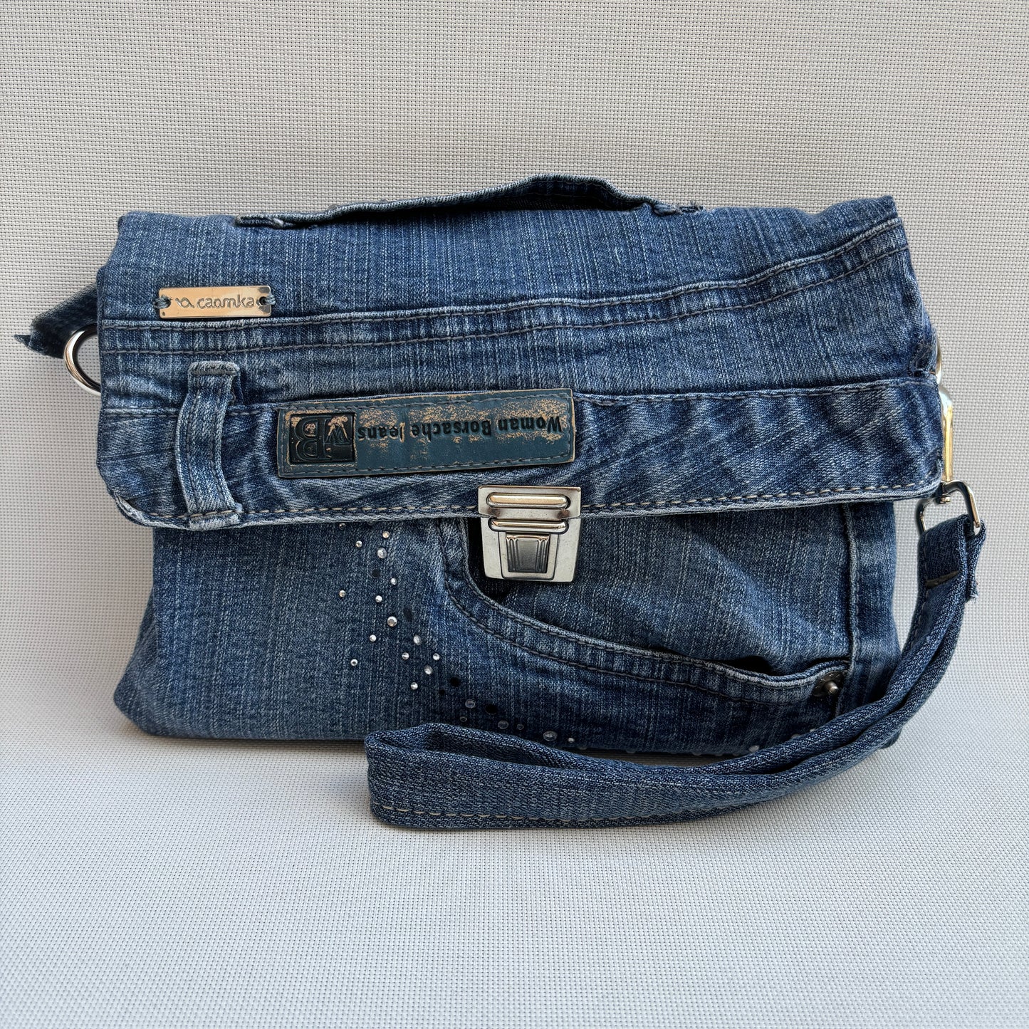 Riñonera NANO multifunción ♻️ Jeans Recycled ♻️ · Pieza Única Núm. 17480