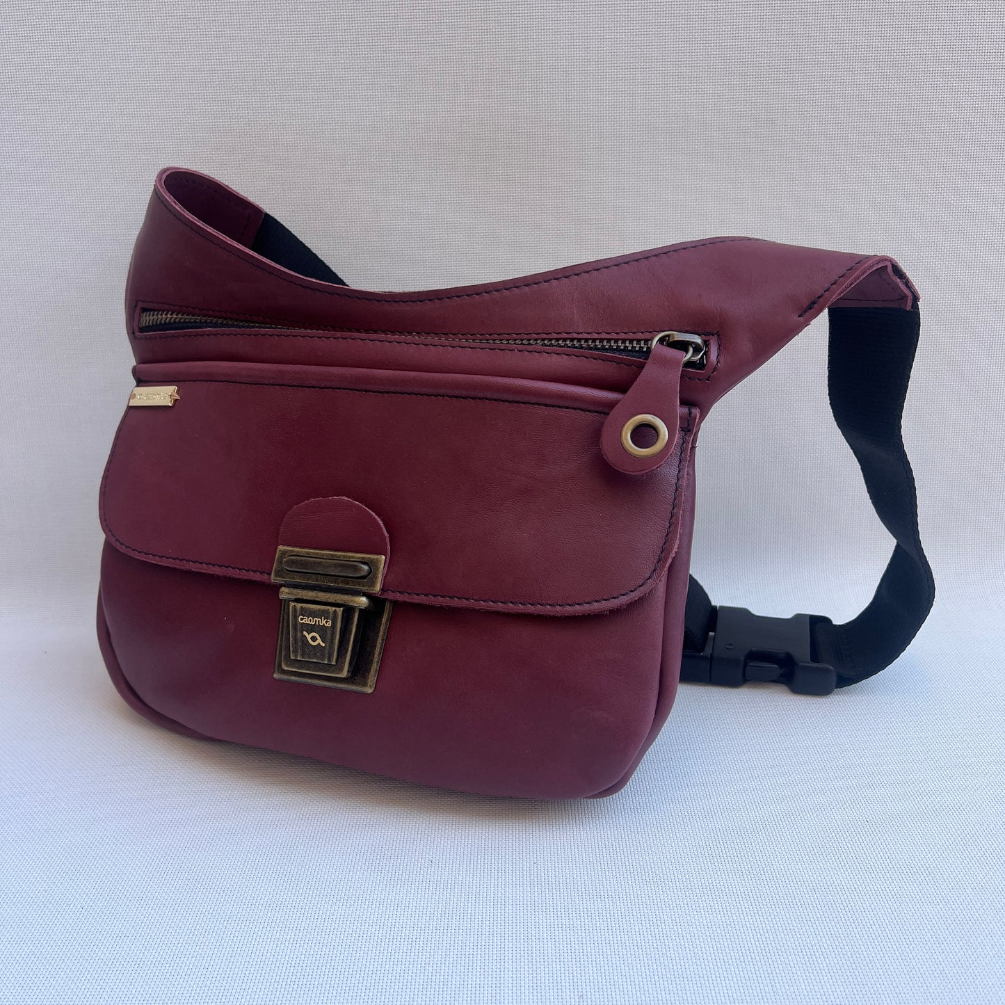Classic Burdeos & Old Gold · Piel natural BioCuir® · Pieza Exclusiva Núm. 14935