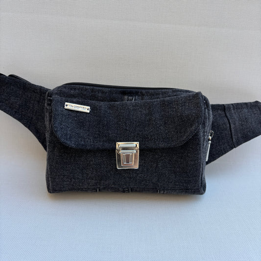 Riñonera Urban "♻️ Jeans Recycled ♻️" · Pieza Única Núm. 19013