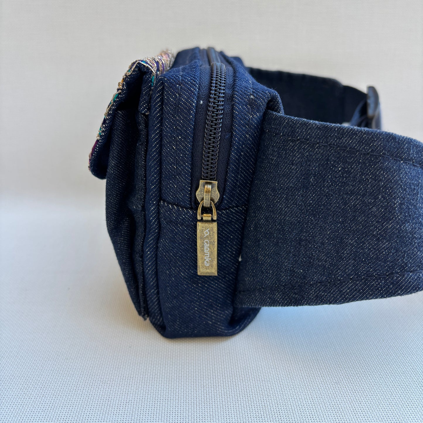 Riñonera Urban "♻️ Jeans India Recycled ♻️" · Pieza Única Núm. 19014