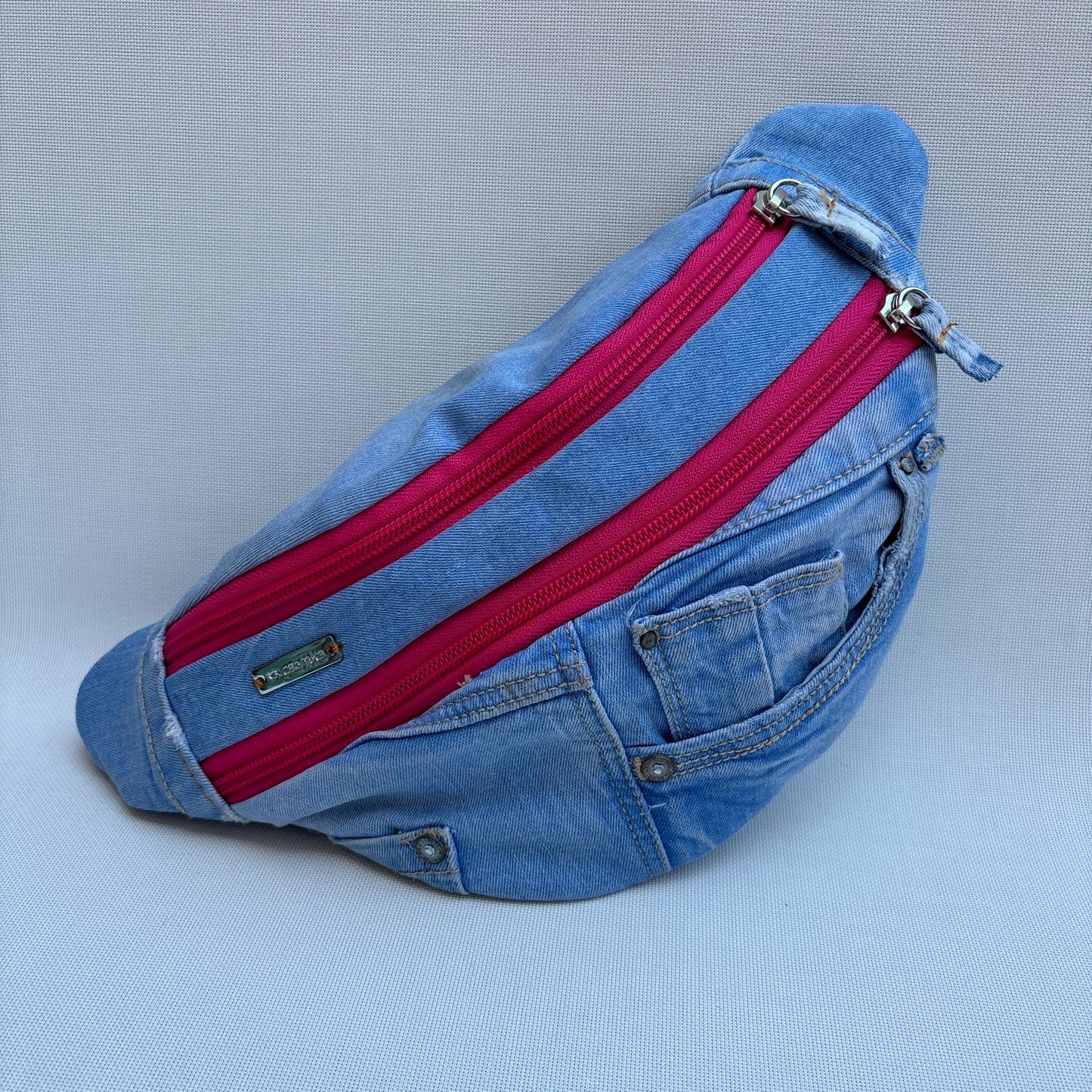 Retro Chic ♻️ Jeans Recycled ♻️ · Edición Limitada · Pieza Única Núm. 15988
