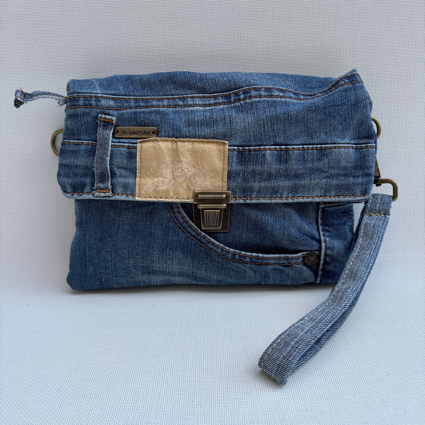 Riñonera NANO multifunción ♻️ Jeans Recycled ♻️ · Pieza Única Núm. 17490