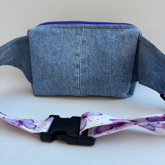 Riñonera Urban "♻️ Jeans Recycled Top ♻️" · Pieza Única Núm. 19011