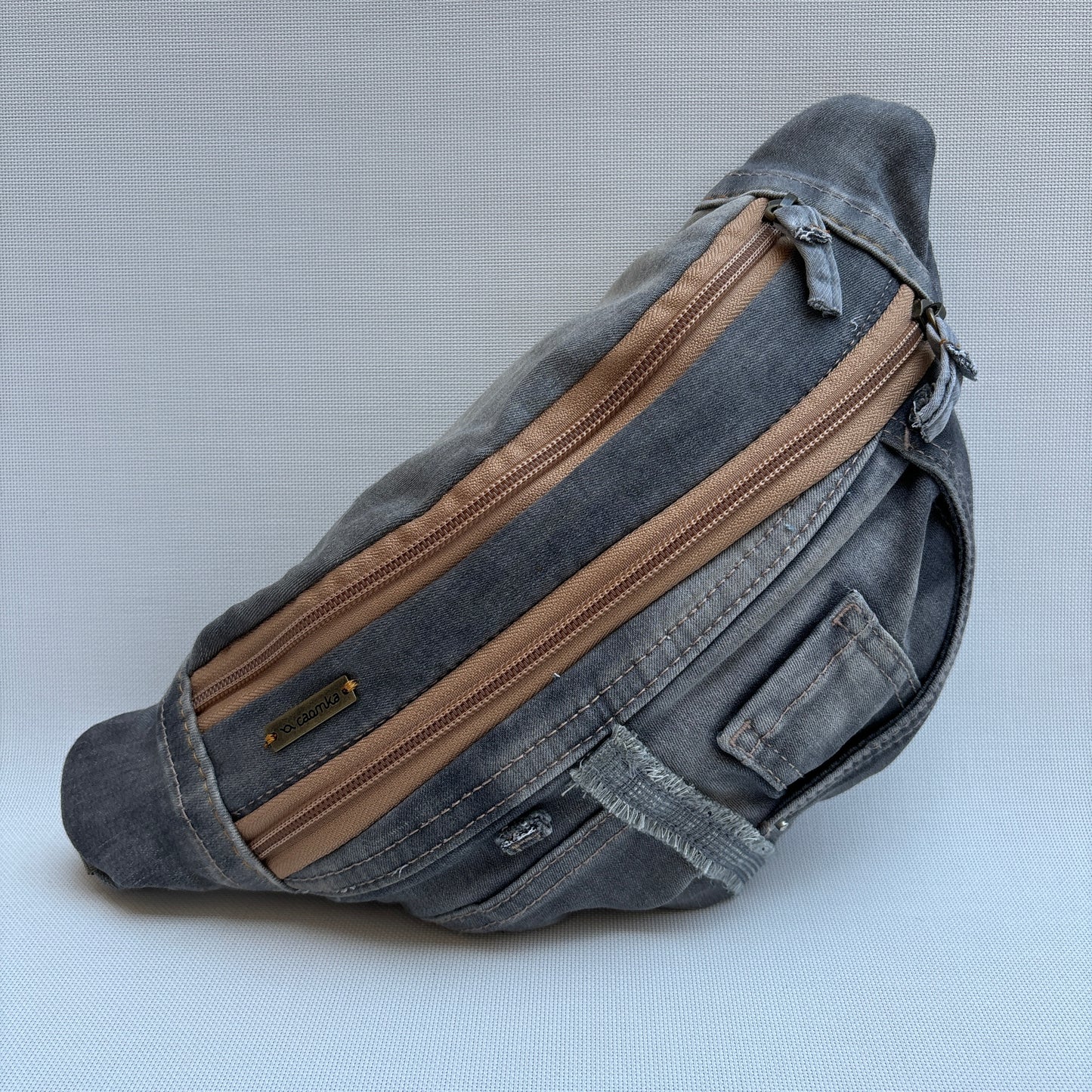 Maxi Retro Chic ♻️ Jeans Recycled ♻️ · Limited Edition · Einzelstück Nr. 12776