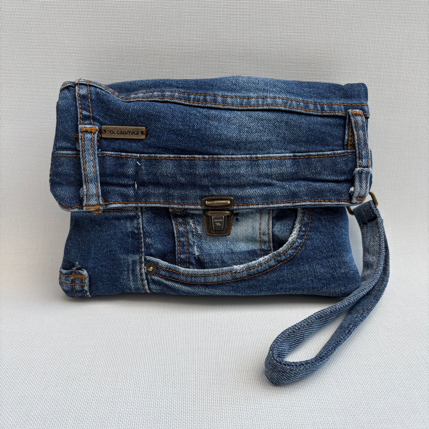 Riñonera NANO multifunción ♻️ Jeans Recycled ♻️ · Pieza Única Núm. 17493