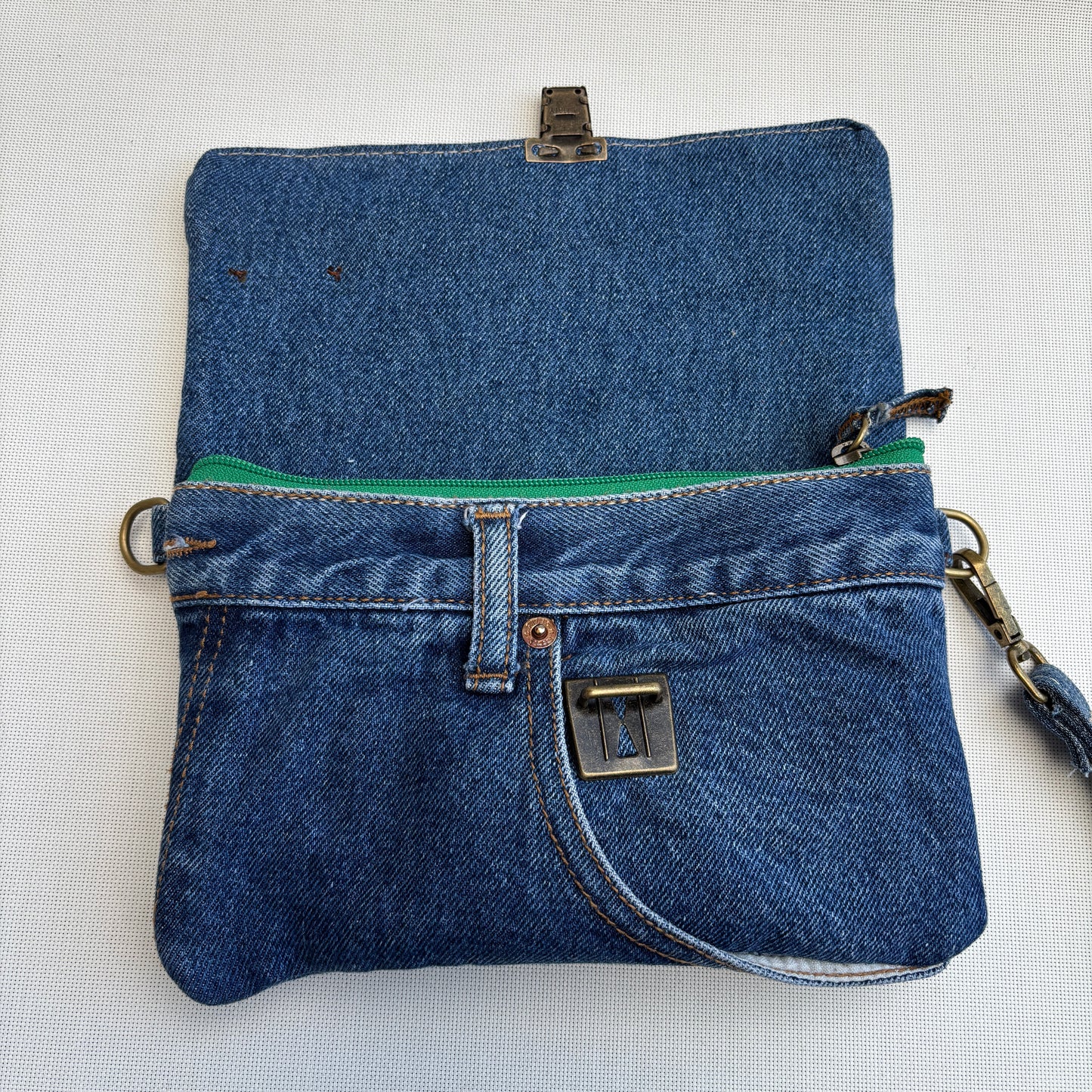 Riñonera NANO multifunción ♻️ Jeans Recycled ♻️ · Pieza Única Núm. 17492