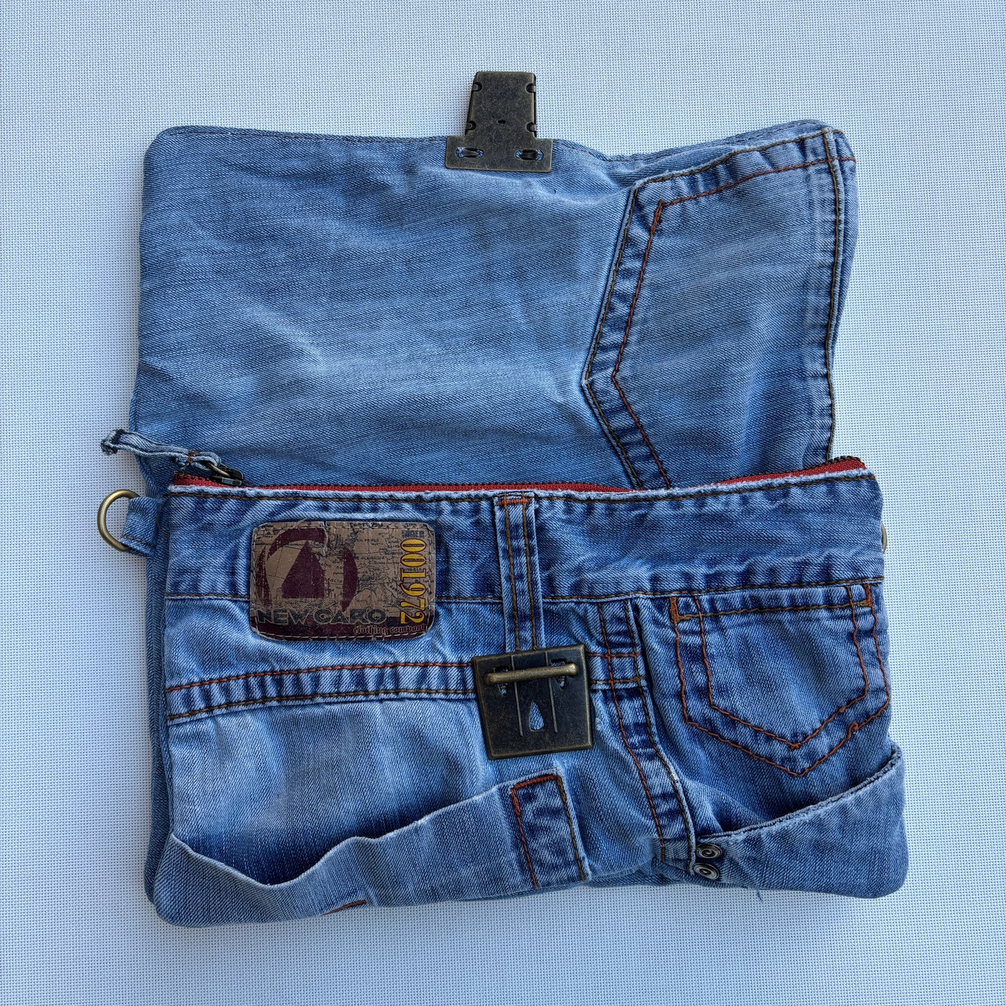 Bolso, bandolera vaquero ♻️ Jeans Recycled ♻️ · Pieza Única Núm. 17498