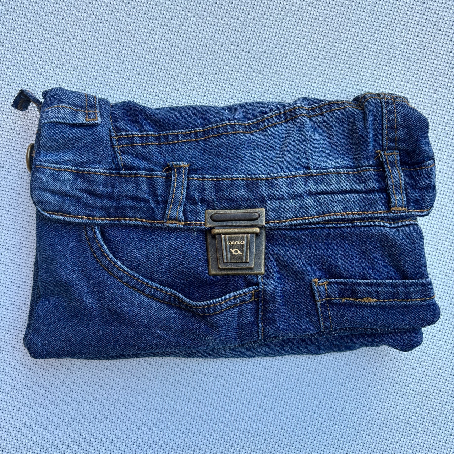 Bolso, bandolera vaquero ♻️ Jeans Recycled ♻️ · Pieza Única Núm. 17499